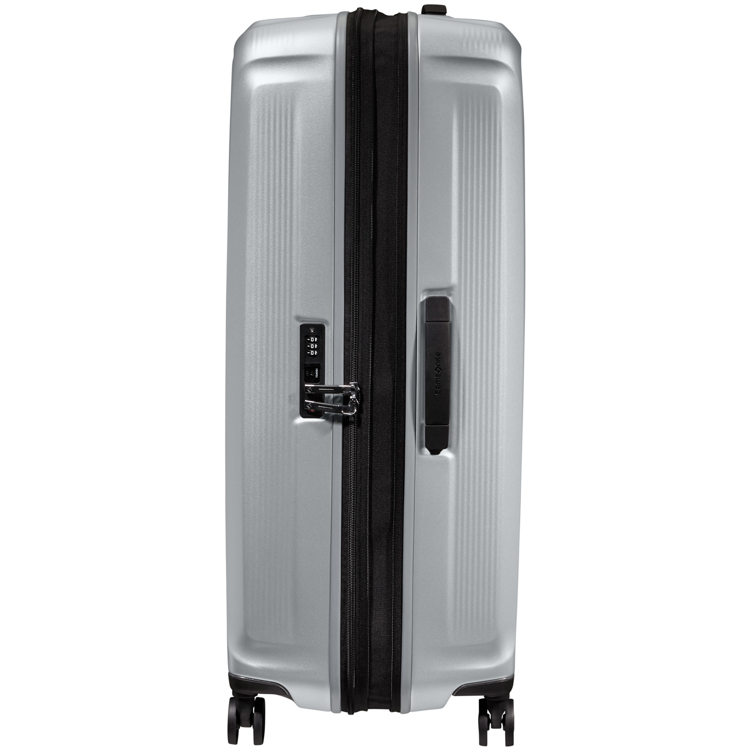 Samsonite Trolley mit 4 Rollen 81cm EXP. Nuon Matt Silver Abbildung 2