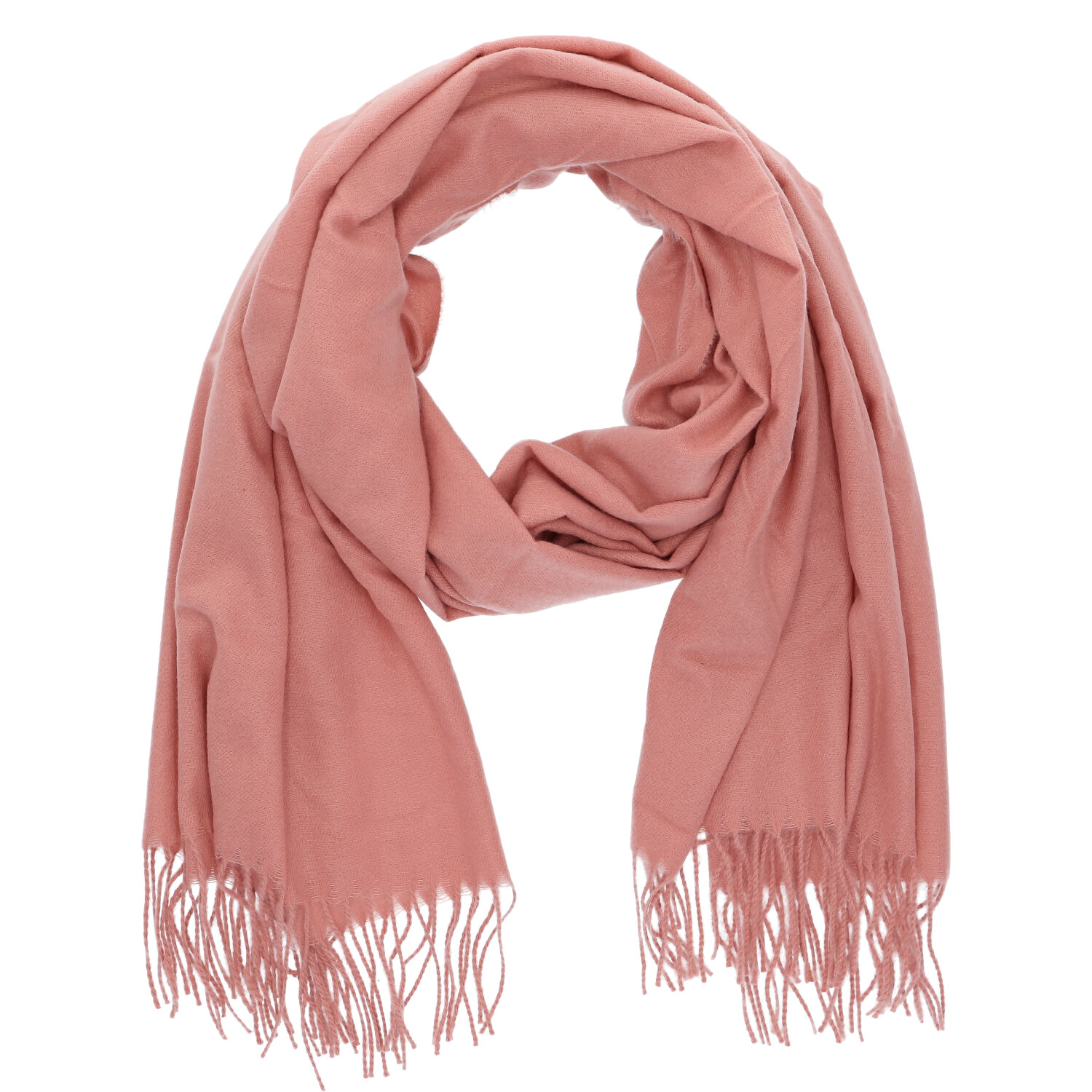 Antonio Damen Winterschal Soft Cashmera  alt rosa