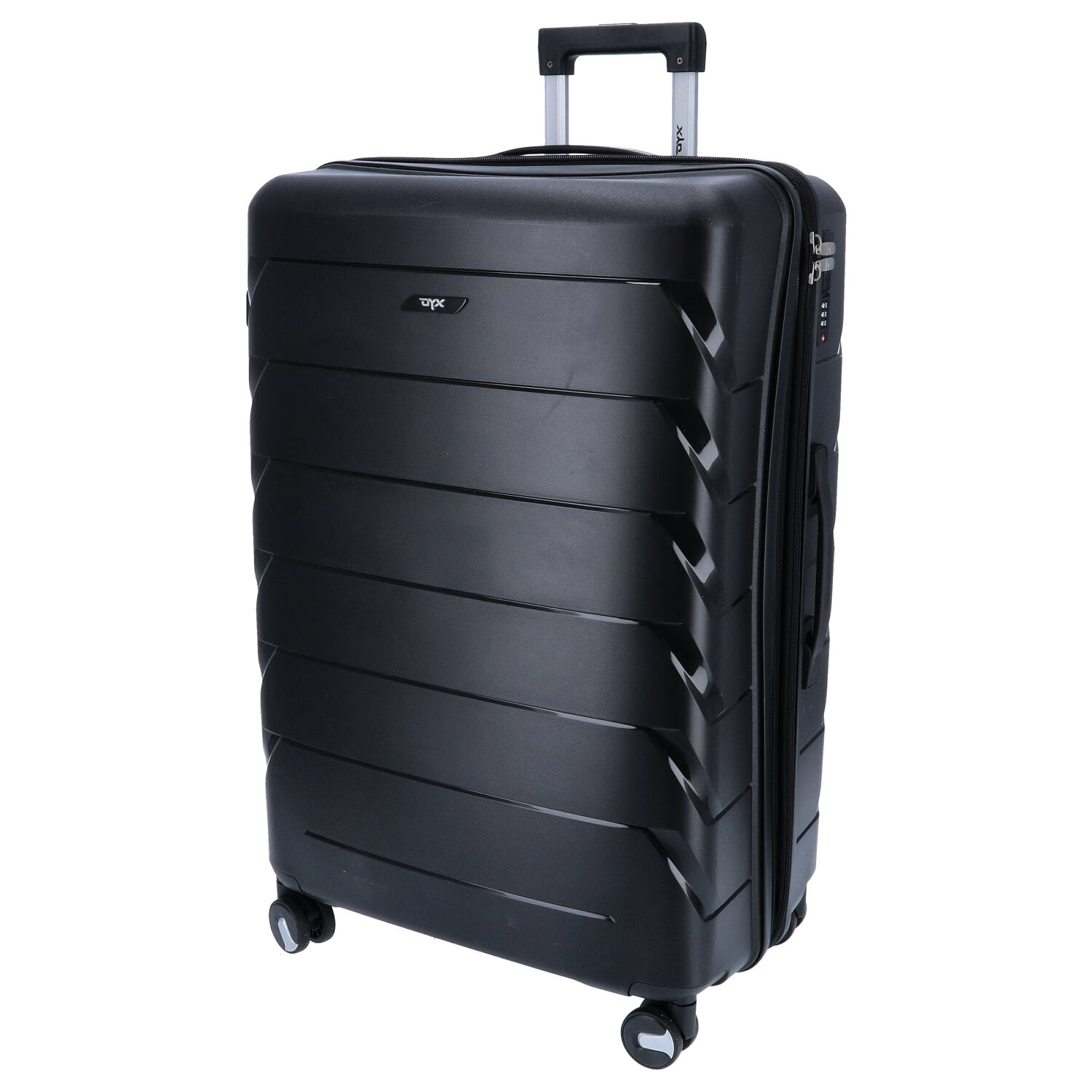DYX 4 Rollen Trolley 3er Set S/M/L Washington schwarz Abbildung 4