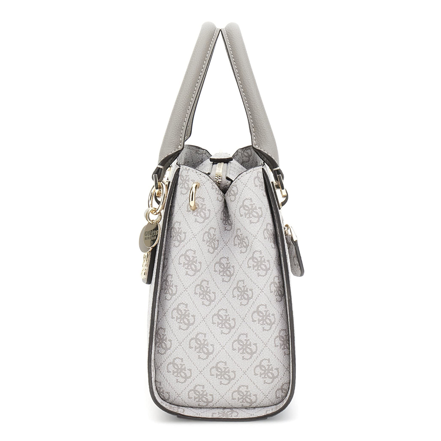 GUESS Handtasche Noelle II Dark Taupe Logo Abbildung 3