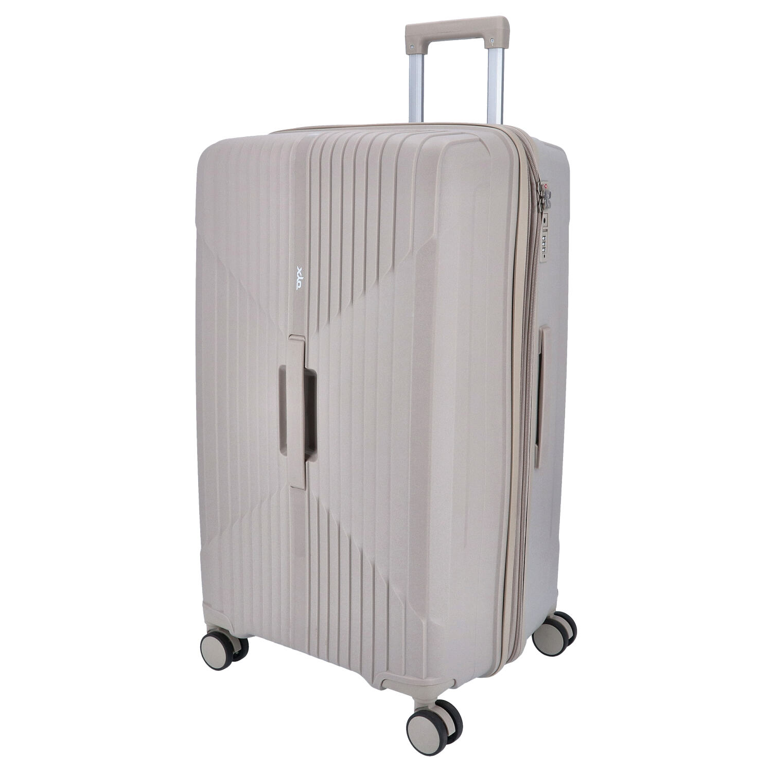 DYX 4 Rollen Trolley 3er Set S/M/L New York beige Abbildung 4