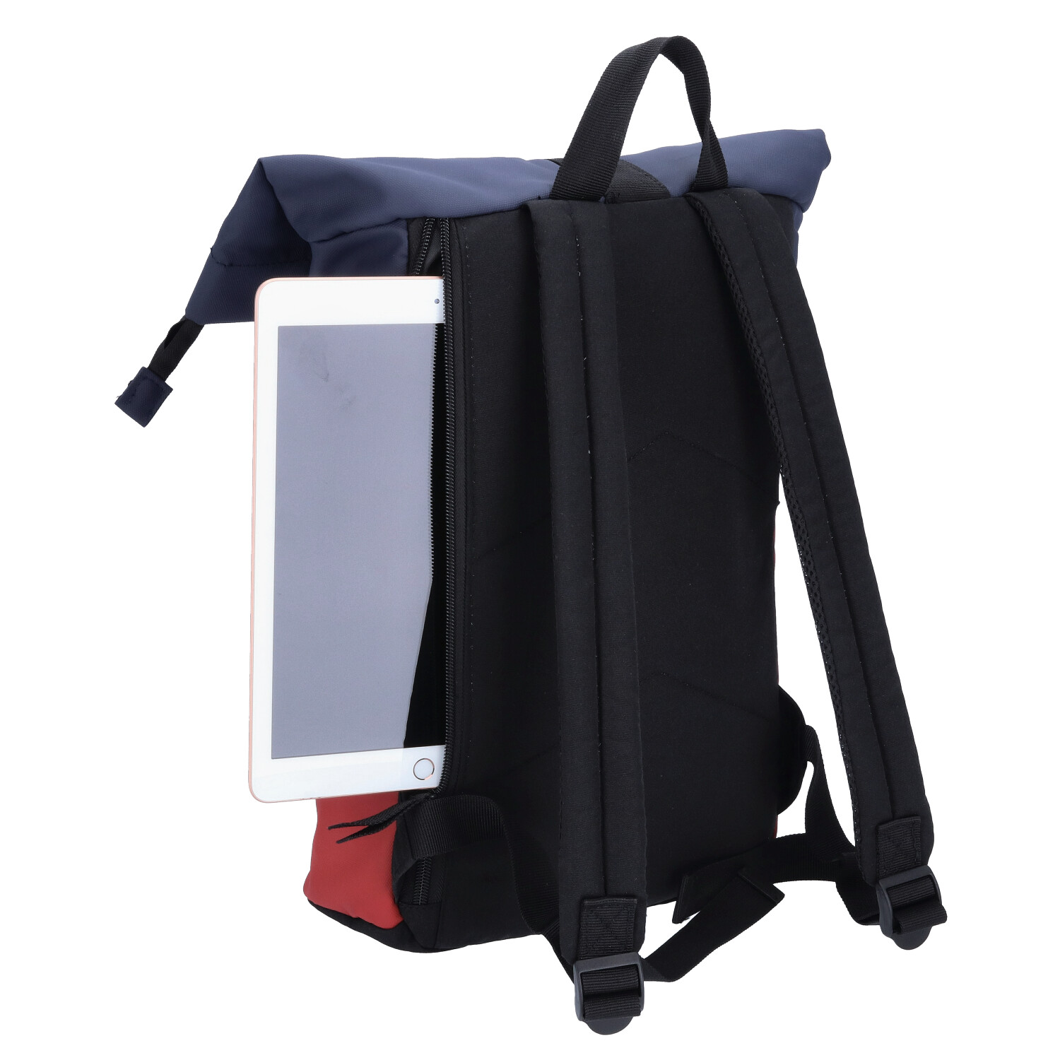 DYX Rucksack Urban Line - Alma  dark rust-navy Abbildung 4