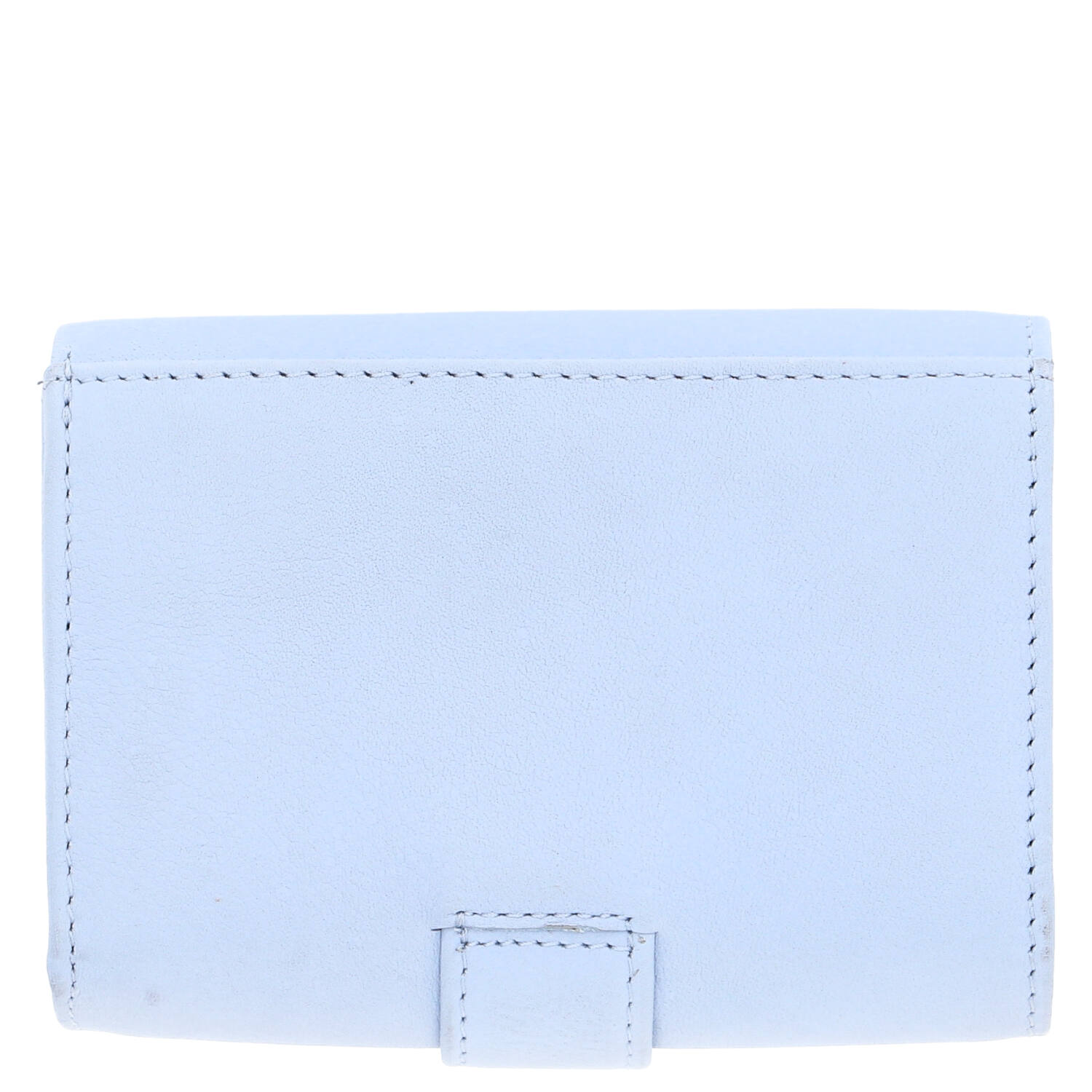 The Skandinavian Brand Damenbörse Leder - light blue Abbildung 2