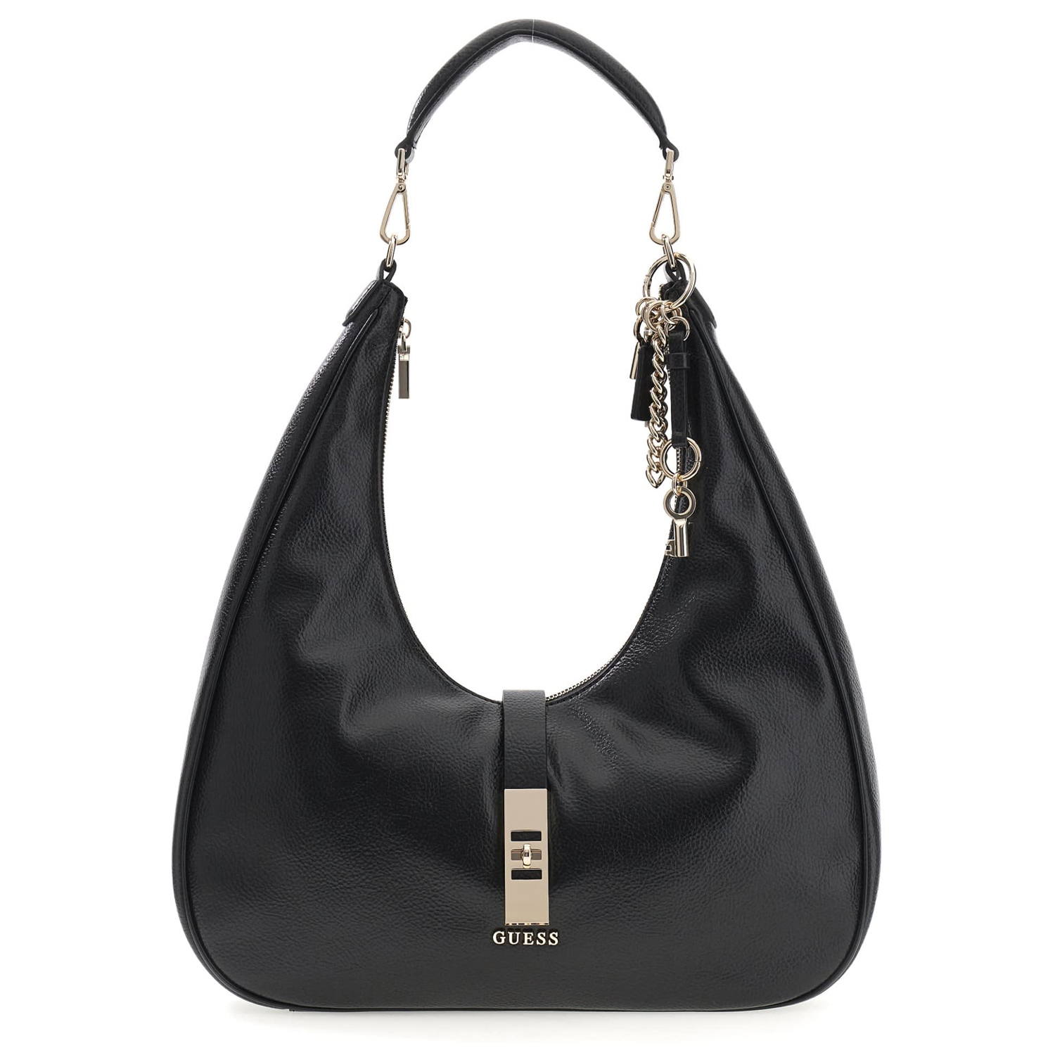 GUESS Umhängetasche Brooke Hobo Black Abbildung 5