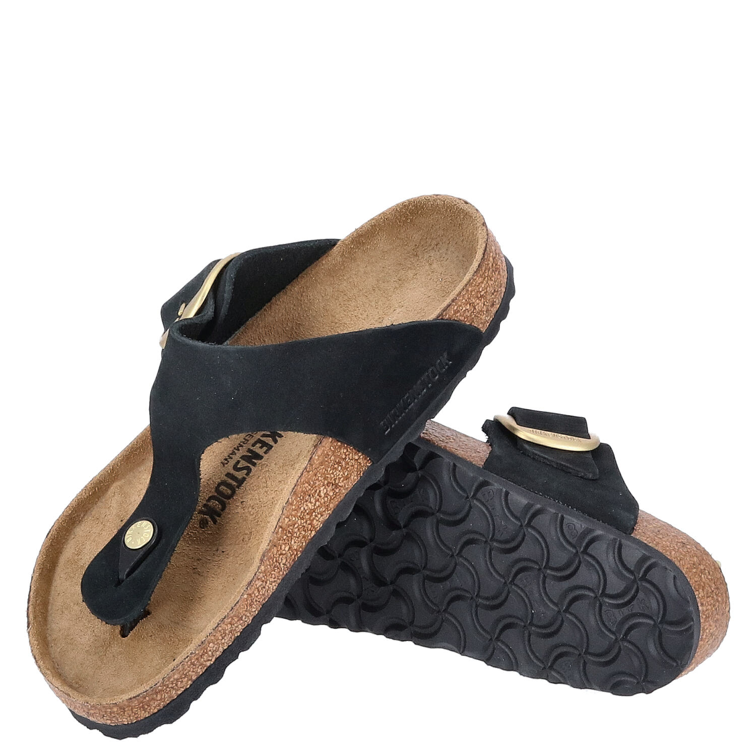 Birkenstock Sandalen Größe 37 Gizeh Big Buckle black   Abbildung 1