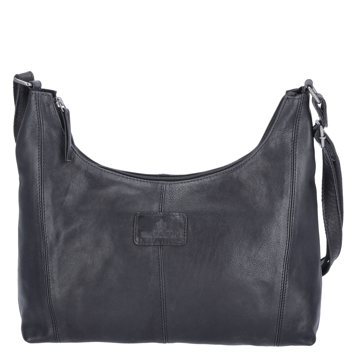 The Skandinavian Brand Leder Umhängetasche - Black Abbildung 4