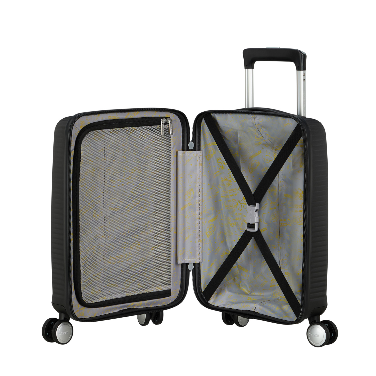 American Tourister Trolley mit 4 Rollen 47 cm Soundbox bass black Abbildung 6