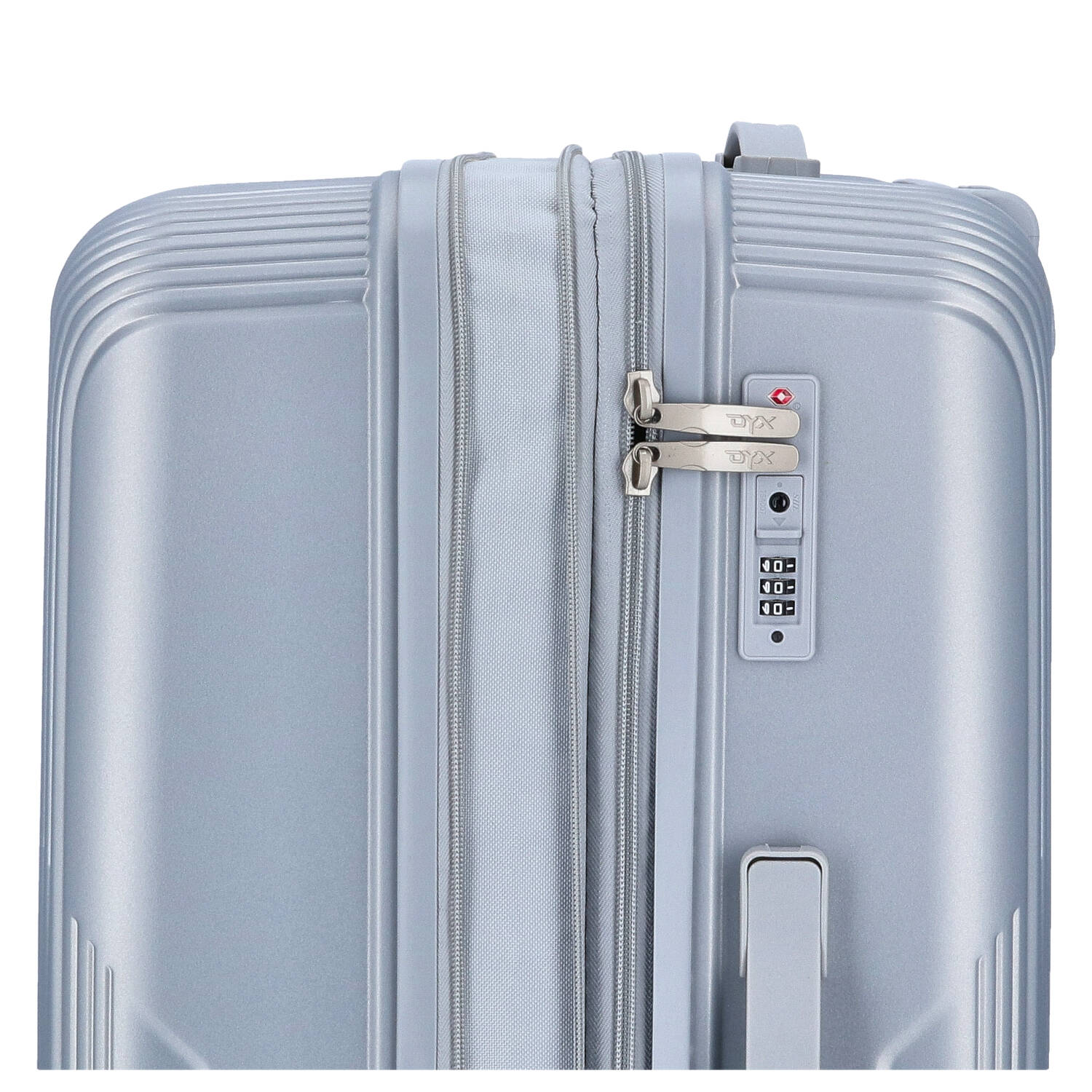 DYX 4 Rollen Koffer L 76 cm Palermo silber Abbildung 6