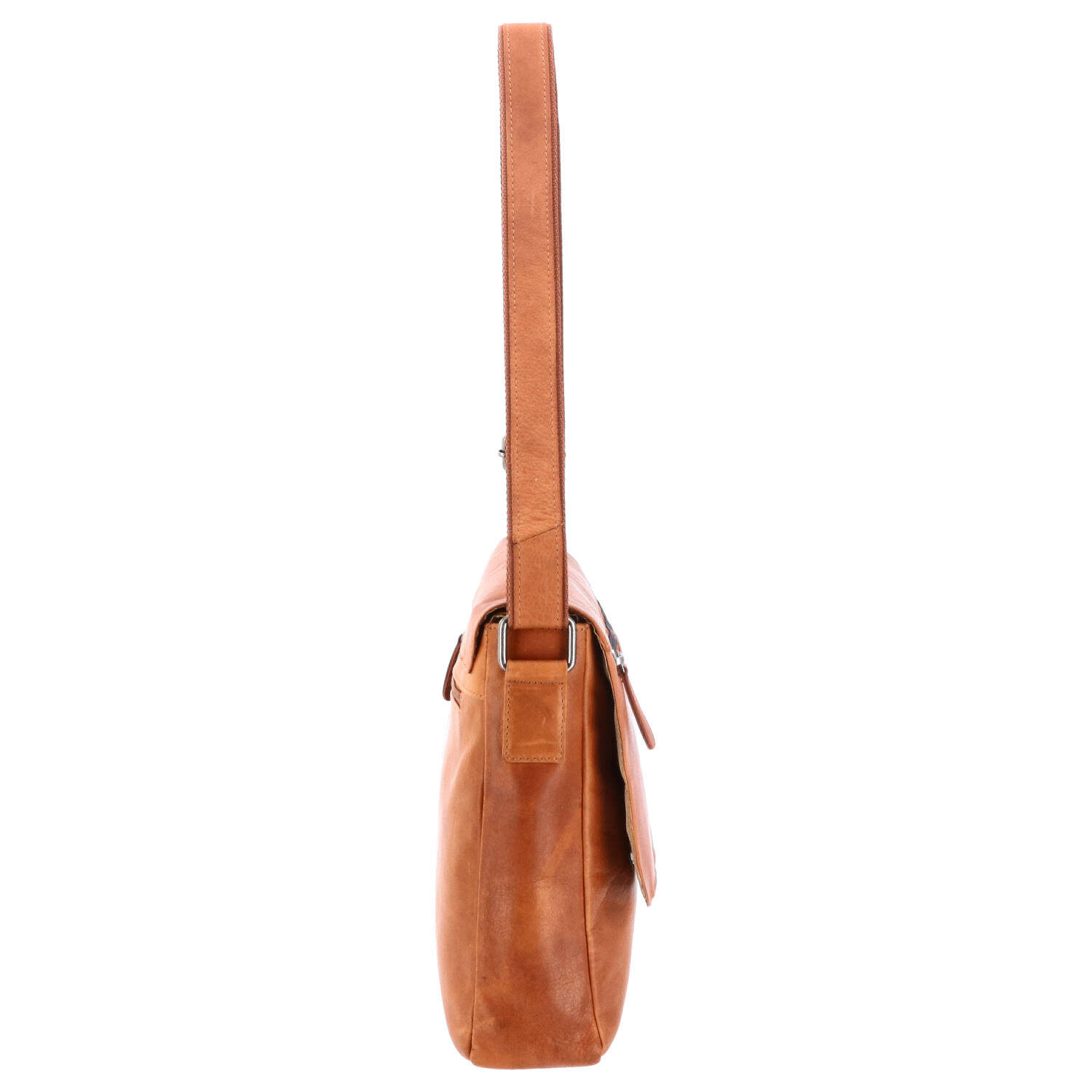 The Skandinavian Brand Leder Umhängetasche - Cognac Abbildung 7