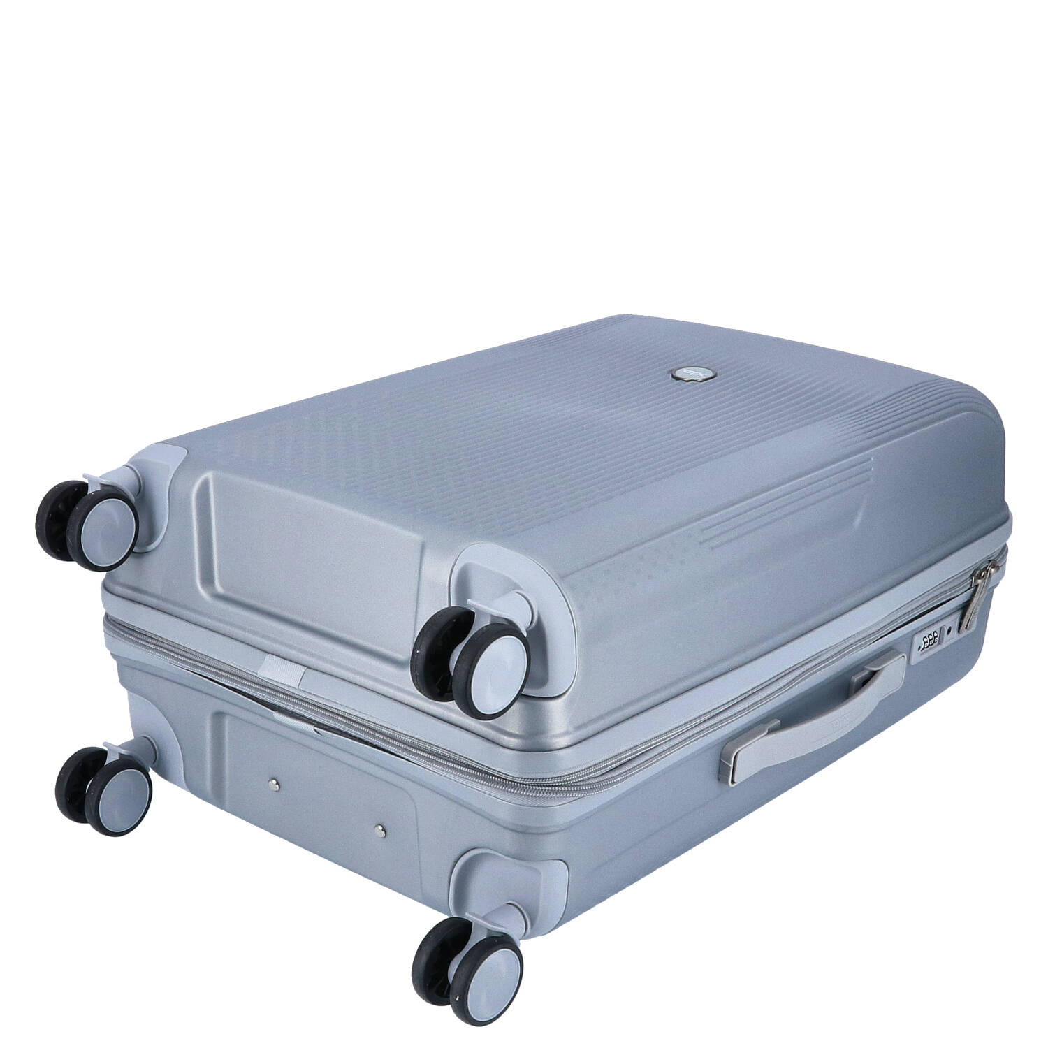 DYX 4 Rollen Koffer M 67 cm Palermo silber Abbildung 7