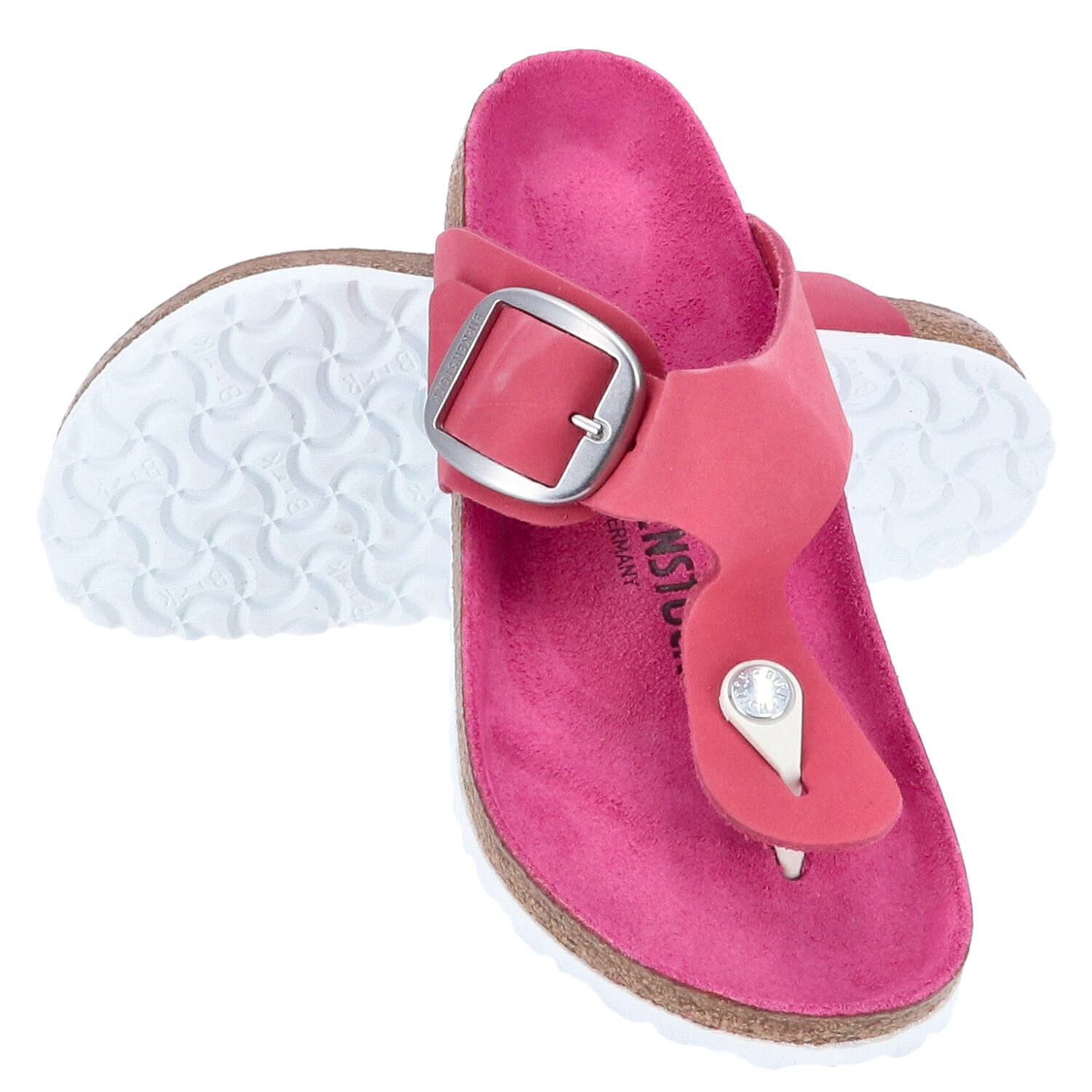 Birkenstock Sandalen Größe 36 Gizeh Big Buckle Fuchsia Tulip   Abbildung 1