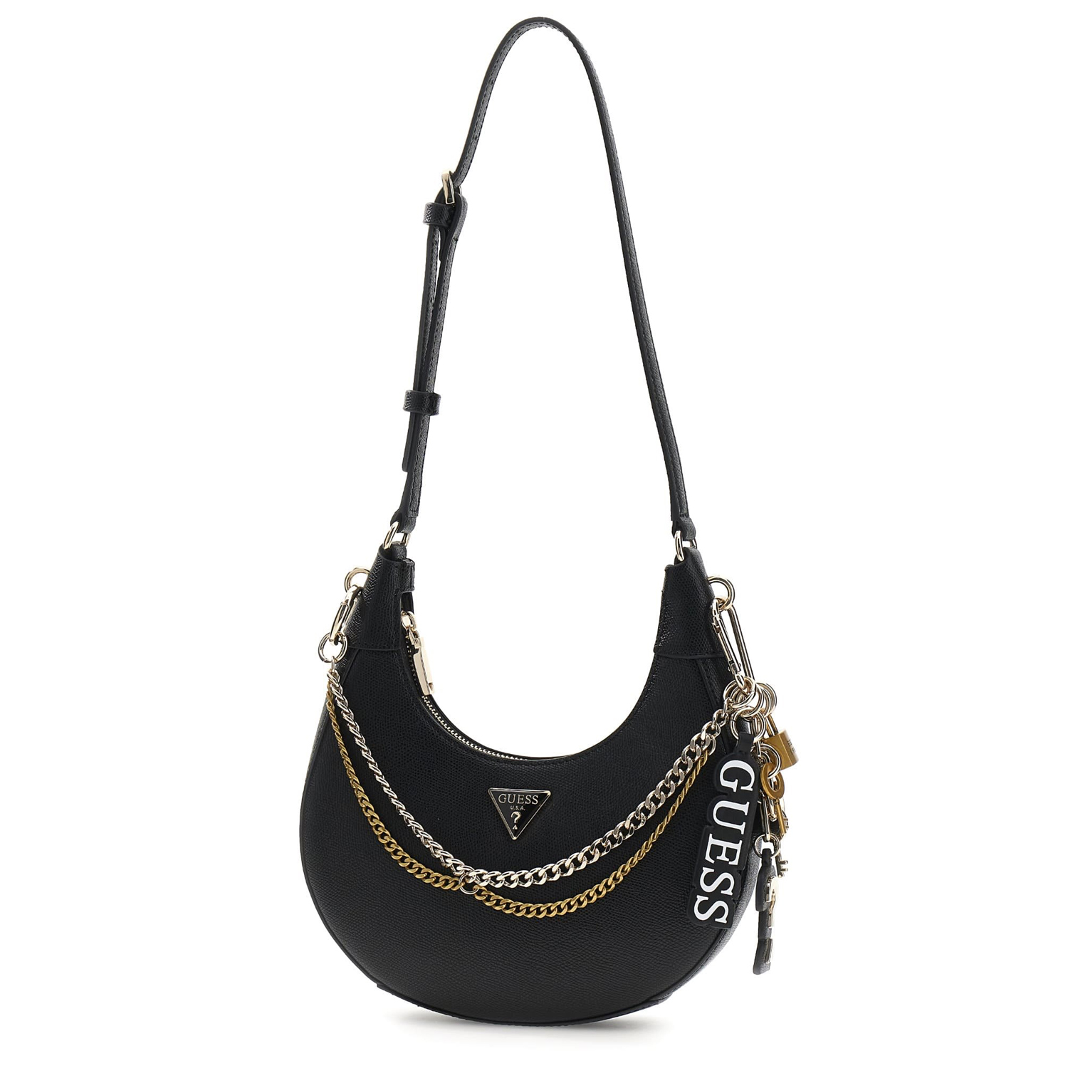 GUESS Umhängetasche Davina Black Abbildung 1