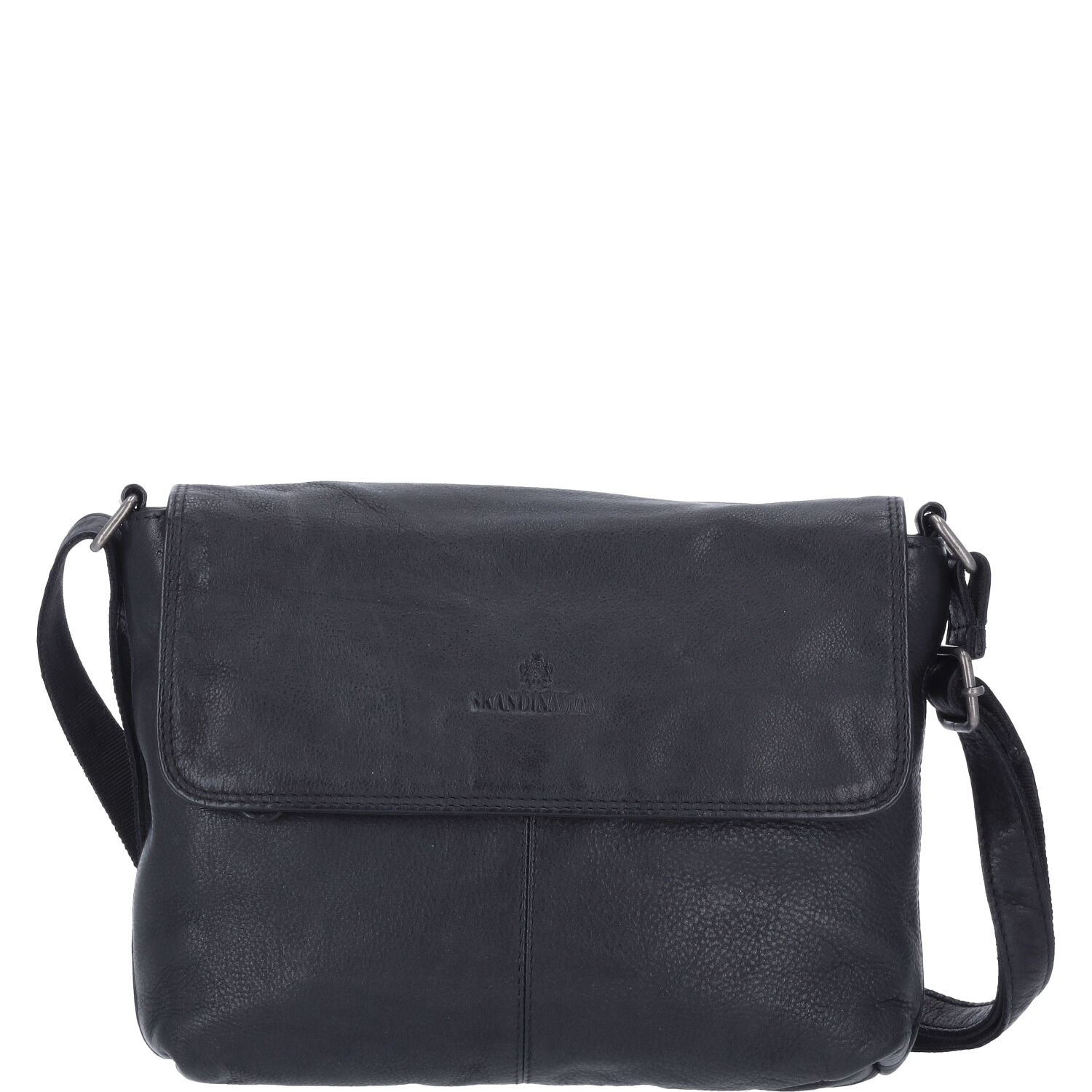 The Skandinavian Brand Damen Leder Tasche  schwarz