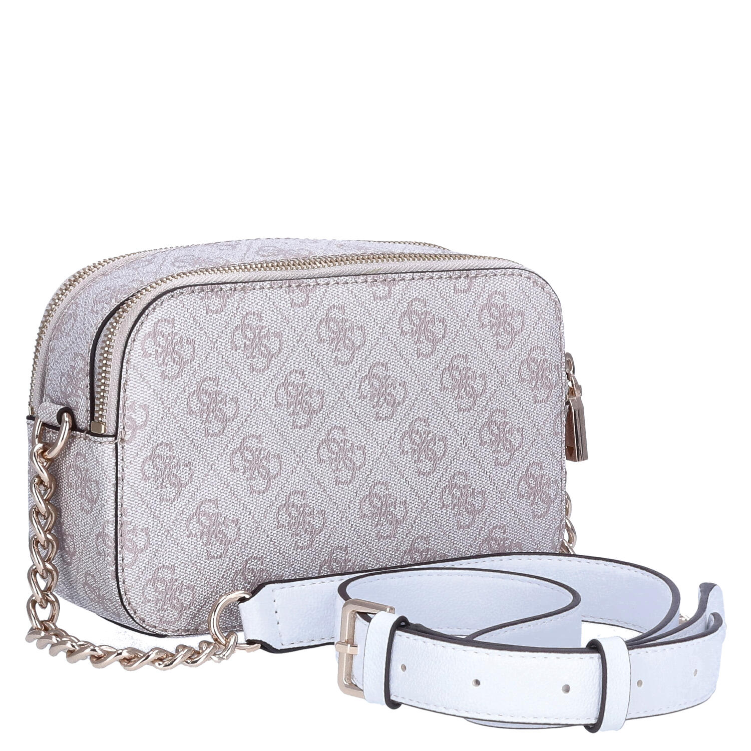 GUESS Damen Umhängetasche Noreen Dove Logo Abbildung 2