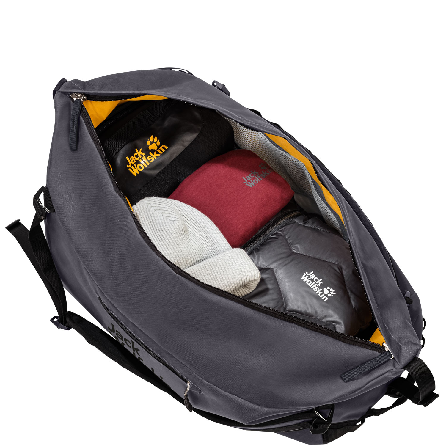 Jack Wolfskin Reisetasche/Rucksack Traveltopia Duffel 45 dusty olive Abbildung 2