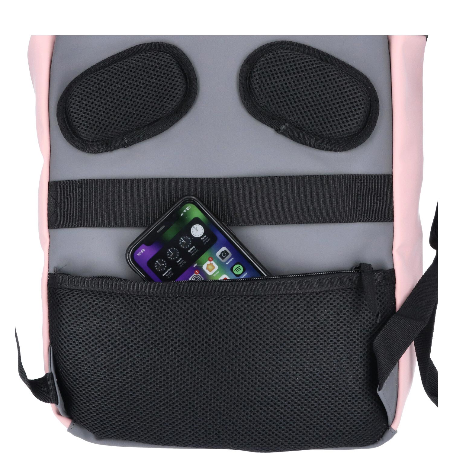 TheTrueC Stylischer Cityrucksack mit großem Stauraum Bennie Rosa Abbildung 6