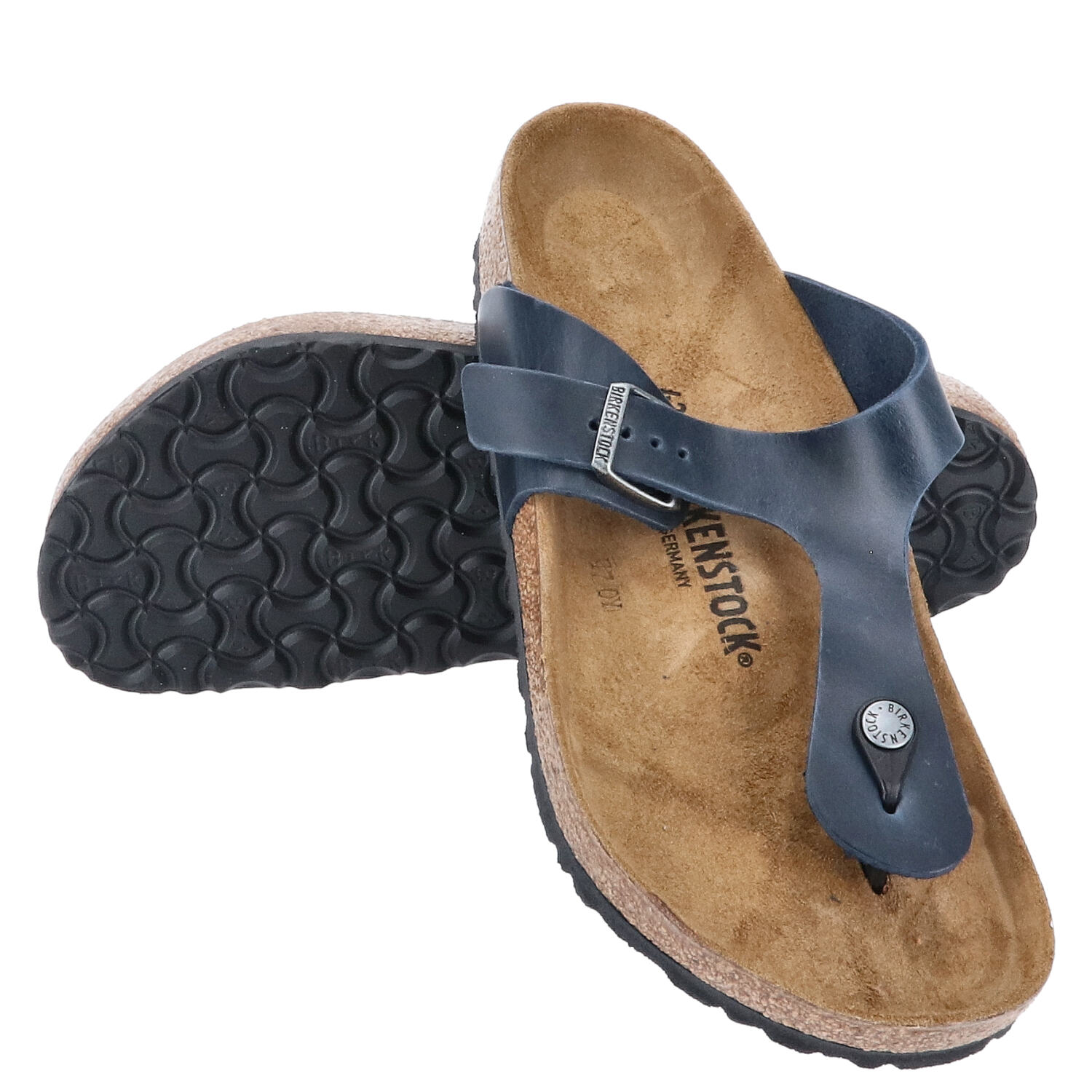 Birkenstock Sandalen Größe 43 Gizeh BS Blue   Abbildung 1