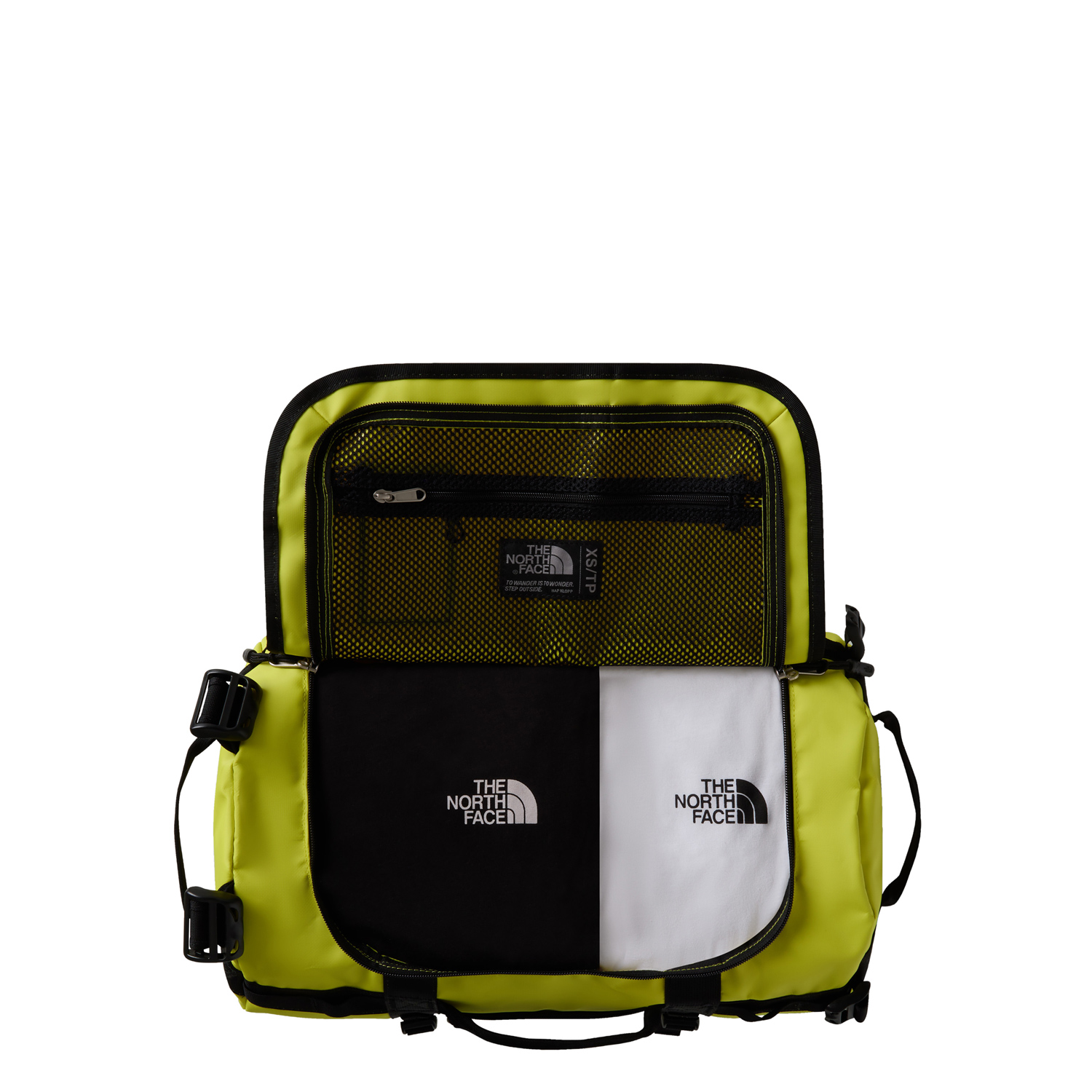 The North Face Reisetasche/Rucksack Base Camp Duffel XS Safety Green-TNF Black Abbildung 3