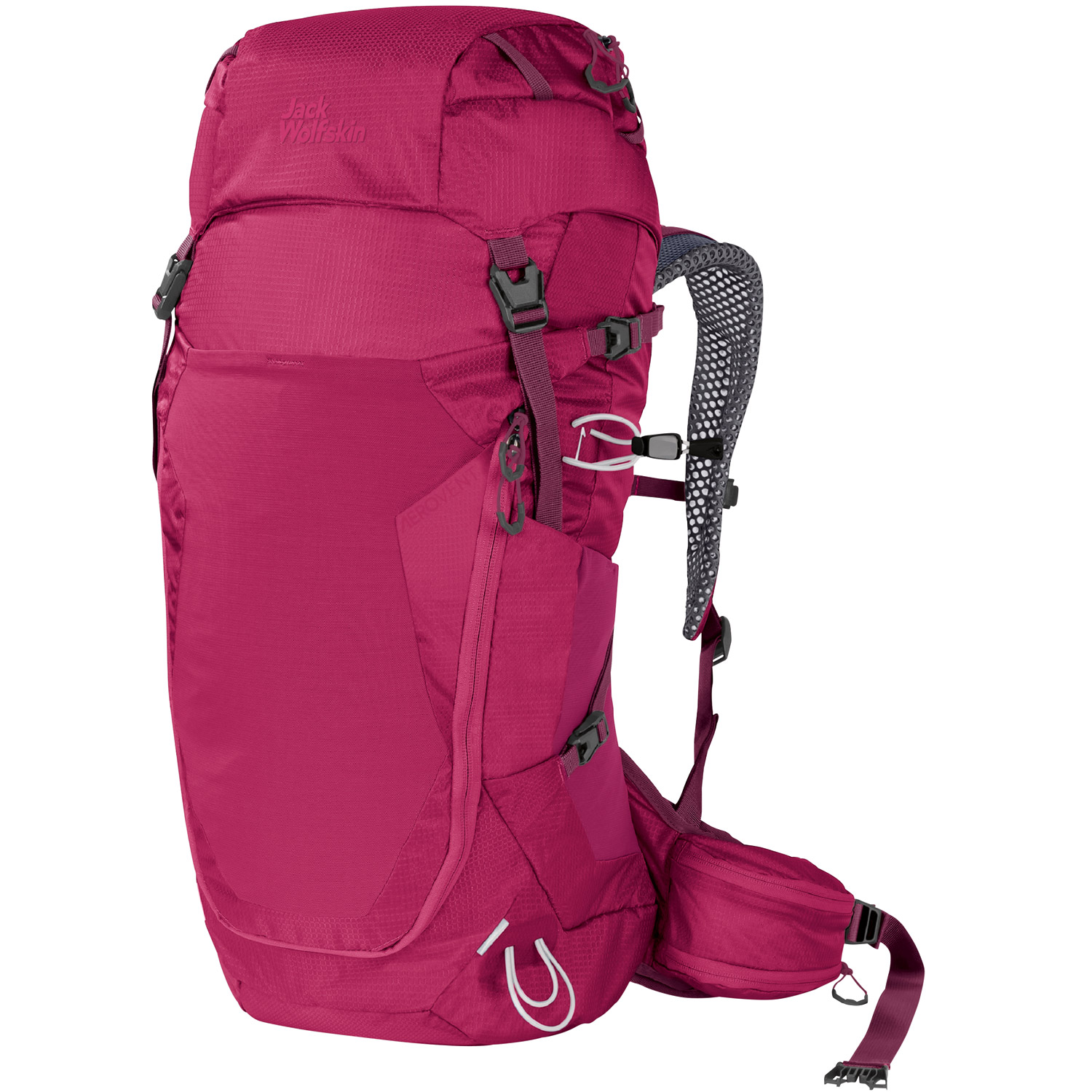 Jack Wolfskin Wander Rucksack Crosstrail 30 ST sangria red