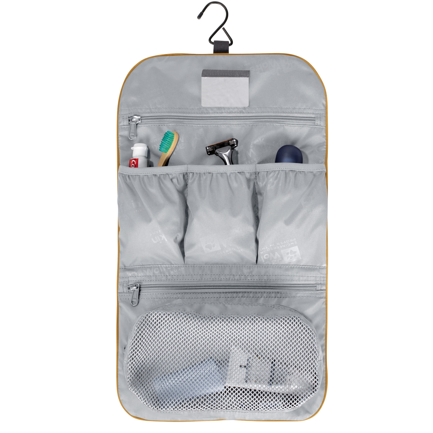 Jack Wolfskin Waschtasche Konya Waschsalon Salted caramel Abbildung 2