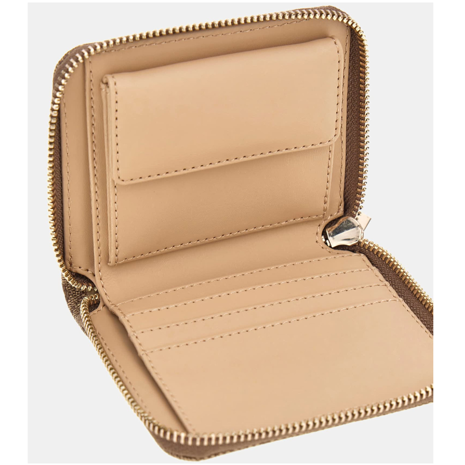 GUESS Damen Geldbörse Laurel II SLG Latte Logo Abbildung 3
