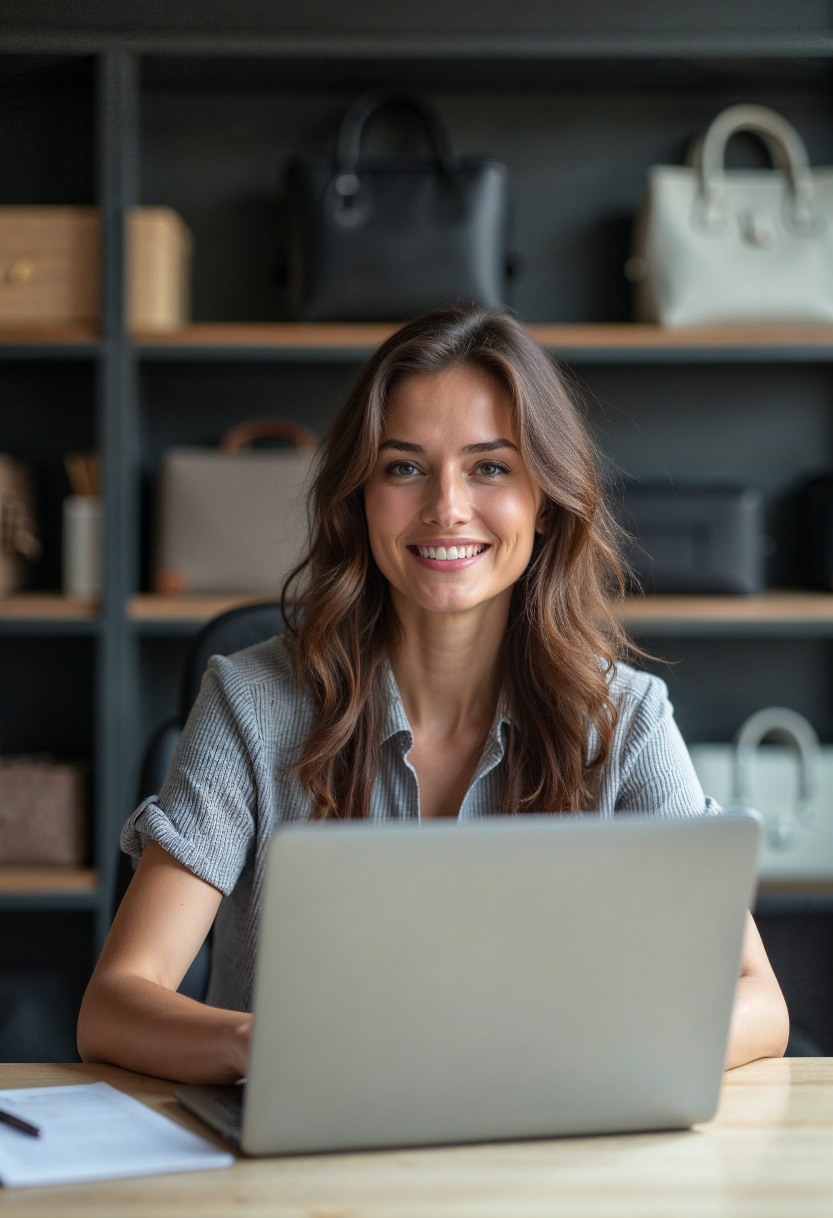 Teamarbeit im Online-Shop