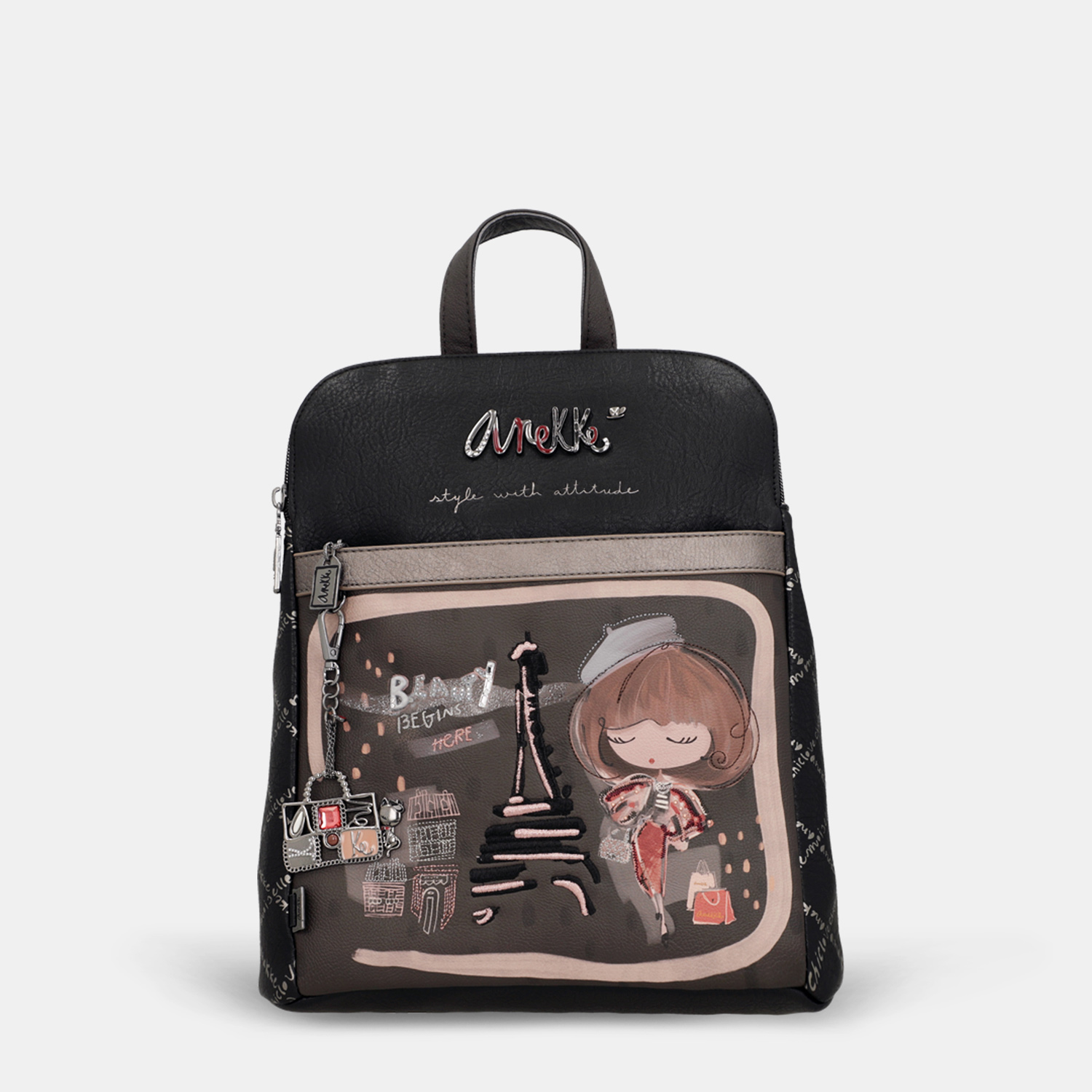 Anekke Damen Rucksack MADEMOISELLE multicolor Abbildung 1 Anekke Damen Rucksack MADEMOISELLE multicolor Abbildung 1