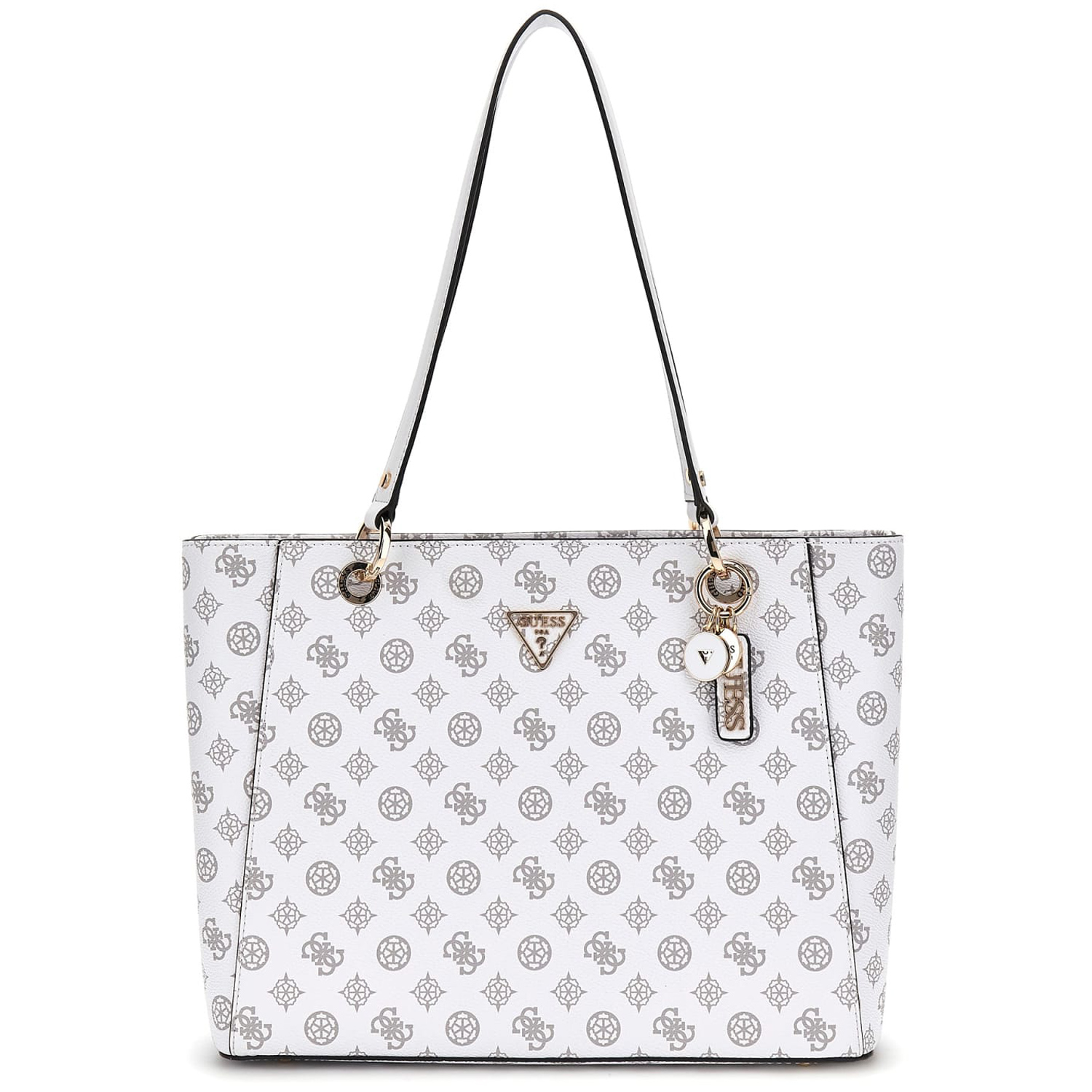 GUESS Damen Shopper Noelle White Logo