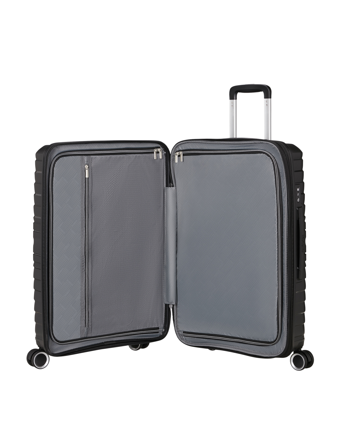 American Tourister Trolley mit 4 Rollen 67 cm Flytwist Shadow Black Abbildung 6