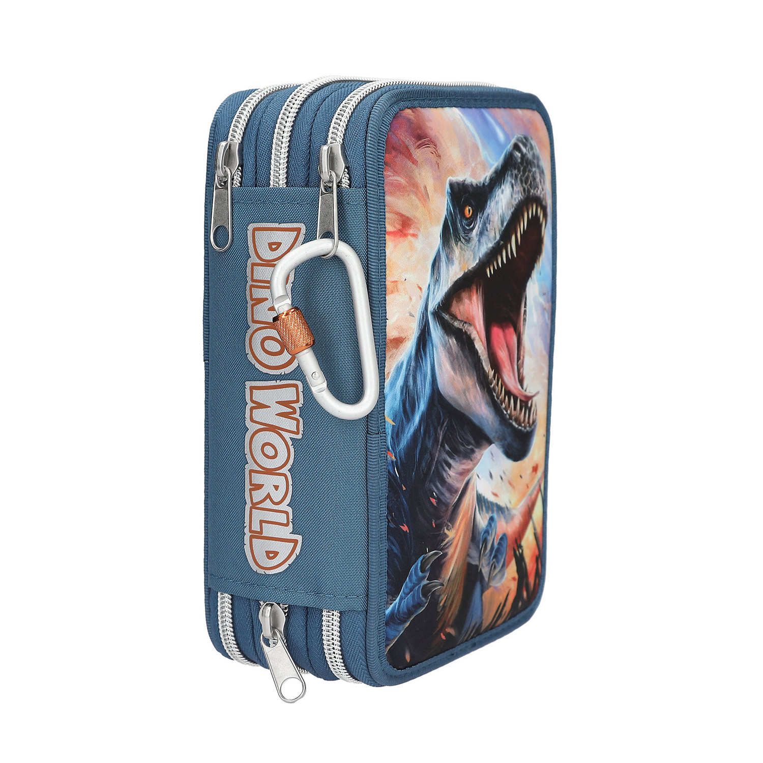 Depesche 3-Fach Federtasche Dino World T-Rex Abbildung 3