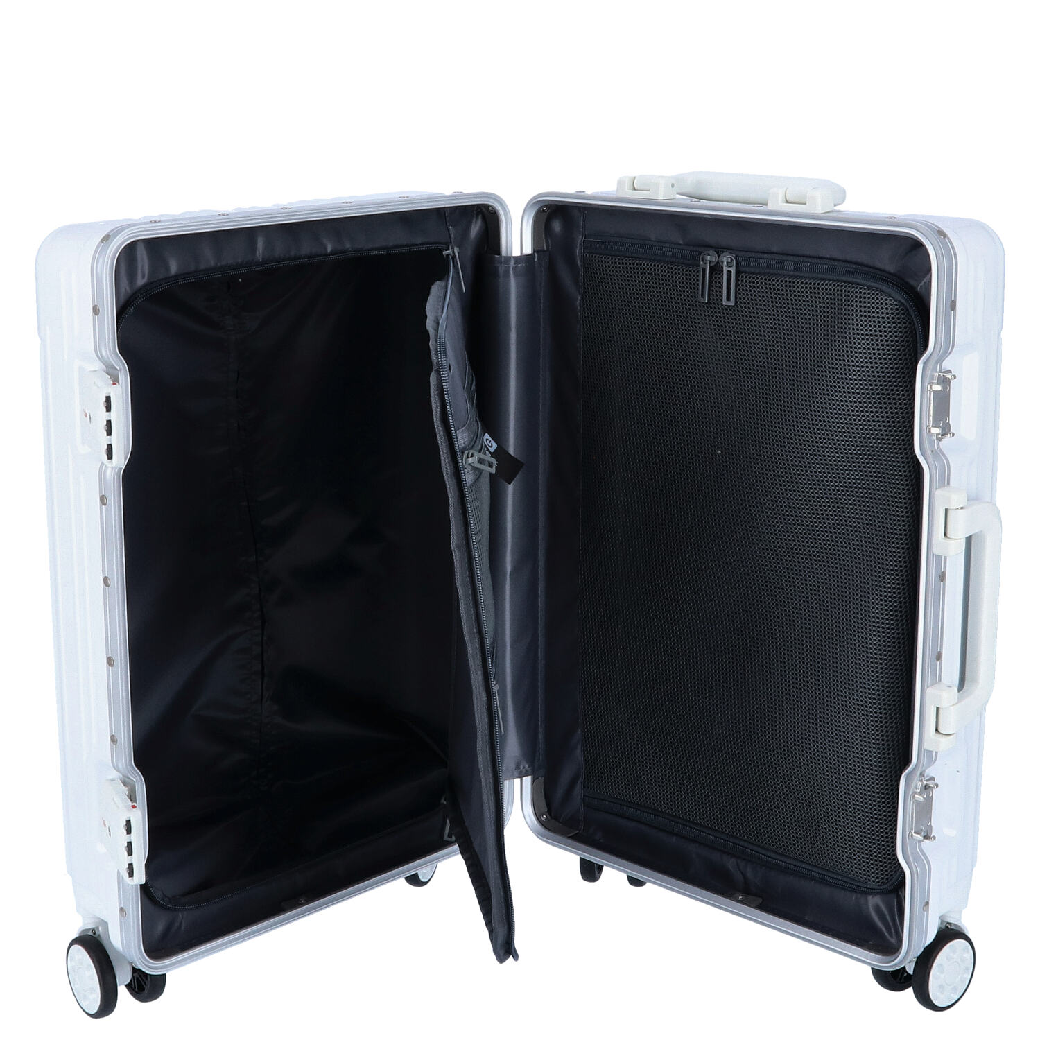 TheTrueC 4-Rad Trolley 55cm Alu-Rahmen London weiß Abbildung 7