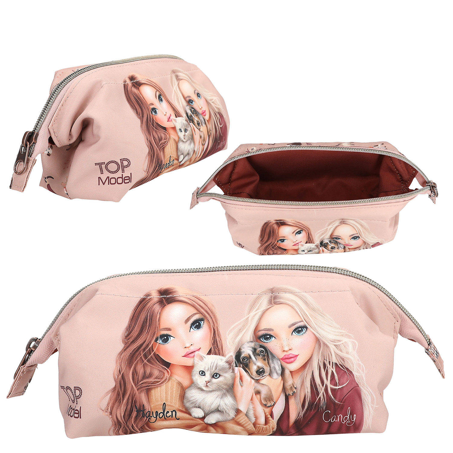 Depesche Schlampertasche TOPModel FUR EVER FRIENDS Rosa Abbildung 4