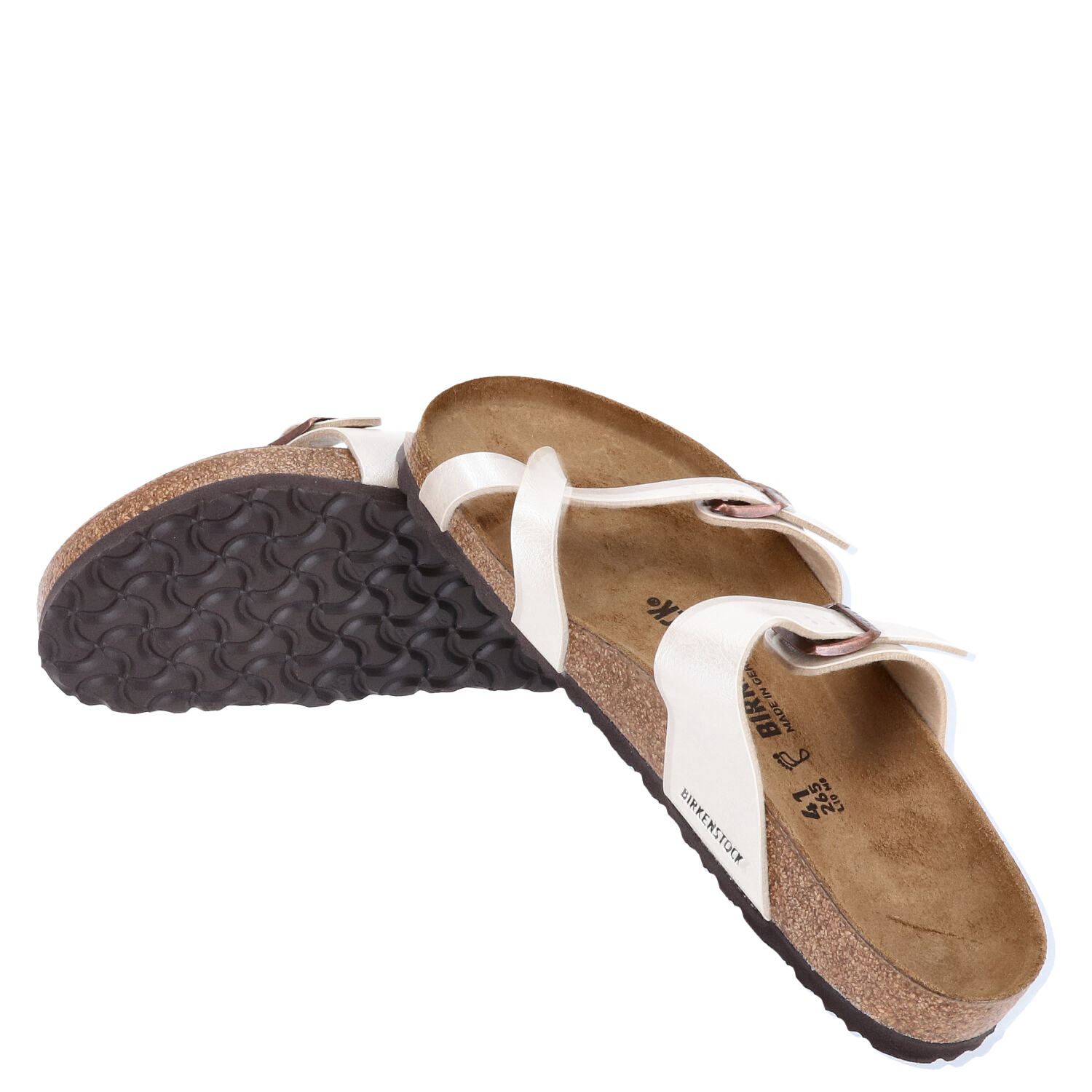 Birkenstock Sandalen Größe 41 Mayari Graceful Pearl white   Abbildung 1