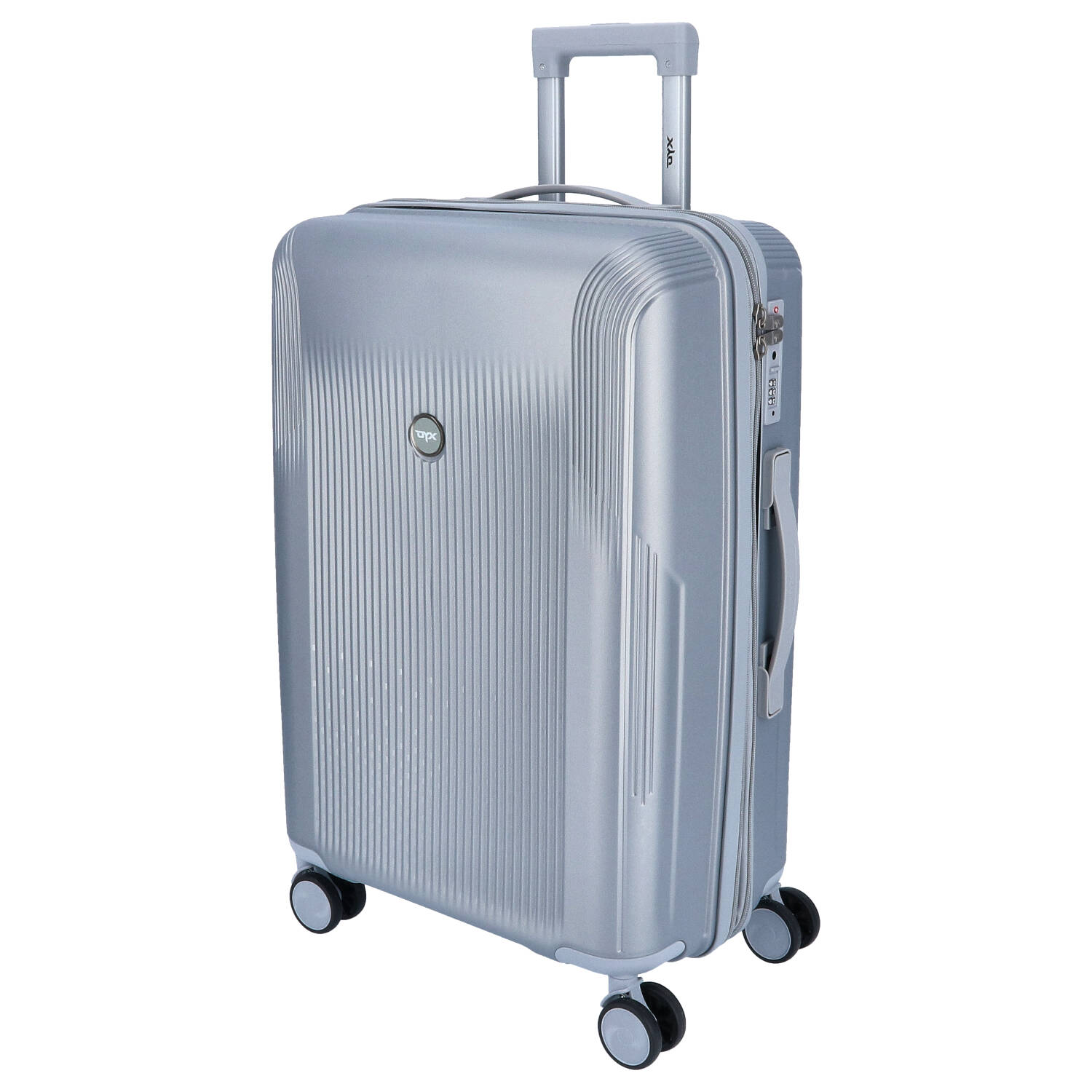 DYX 4 Rollen Trolley 3er Set S/M/L Palermo silber Abbildung 3