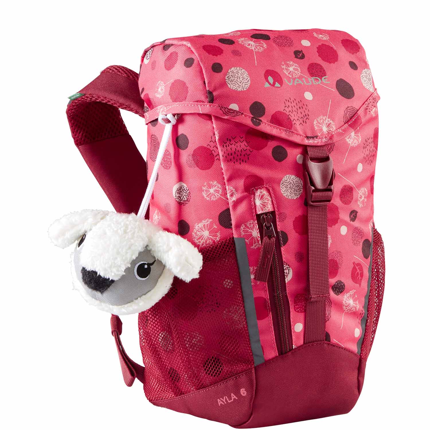 Vaude Kinderrucksack Ayla 6 bright pink/cranberry Abbildung 1