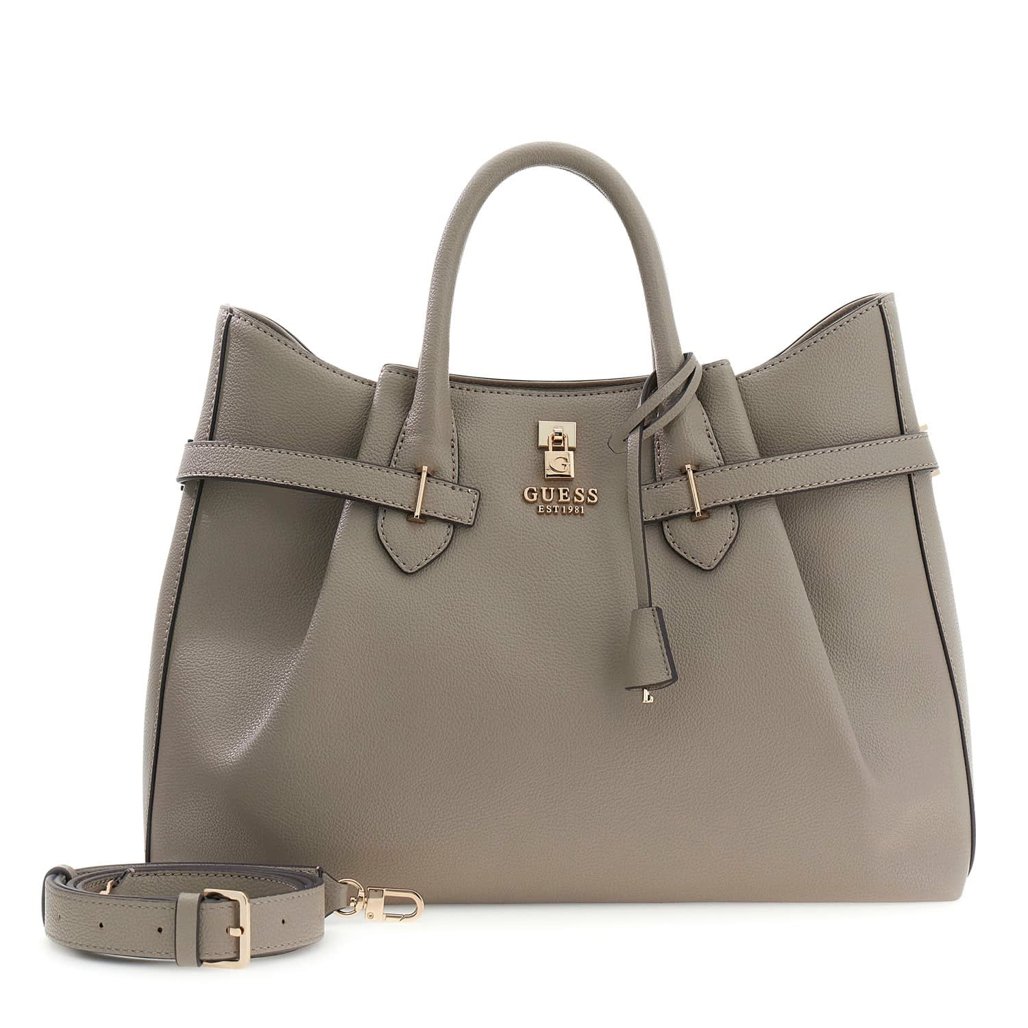 GUESS Handtasche Yesba Dark Taupe Abbildung 5