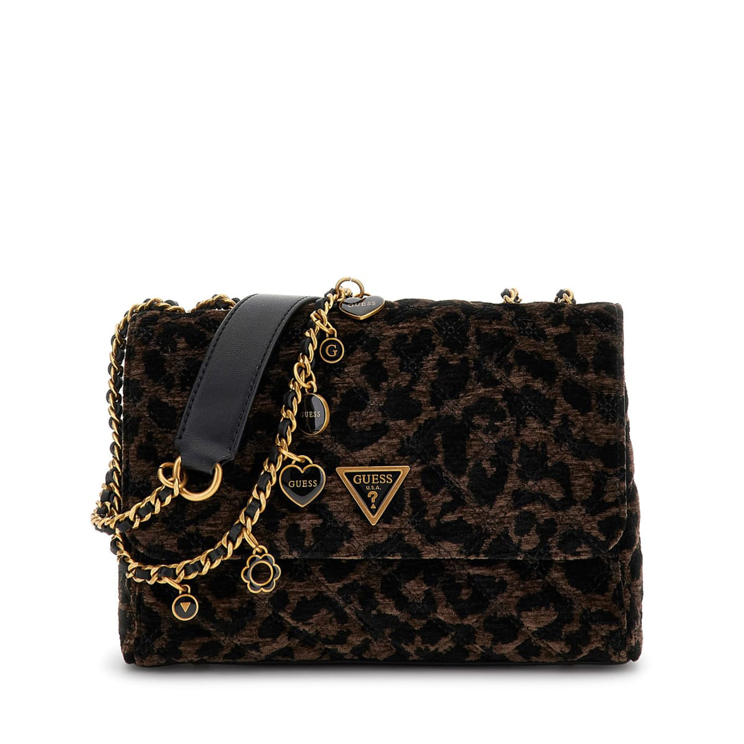 GUESS Schultertasche Giully II Dark Leo Abbildung 1