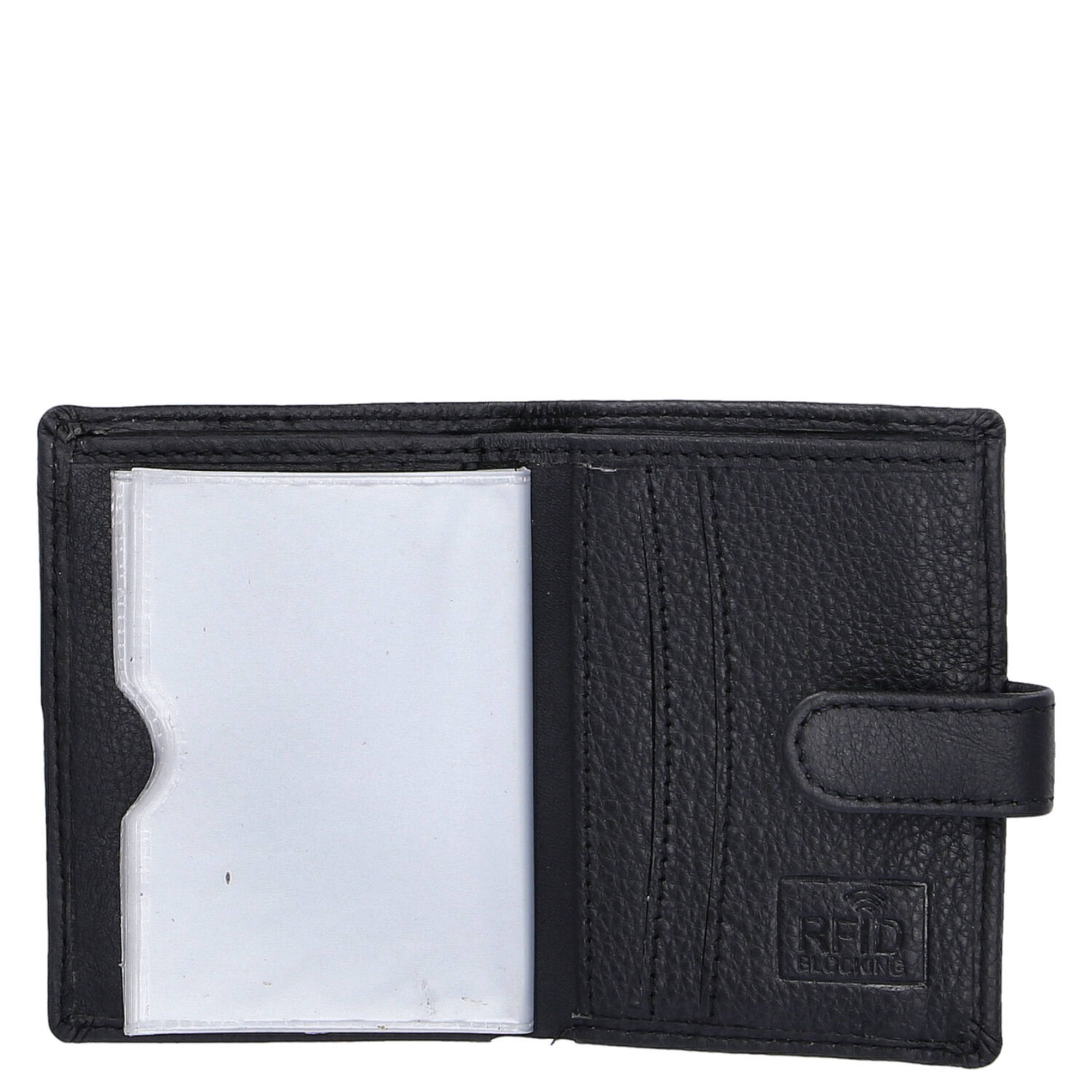 The Skandinavian Brand Leder Kreditkartenetui  schwarz Abbildung 3