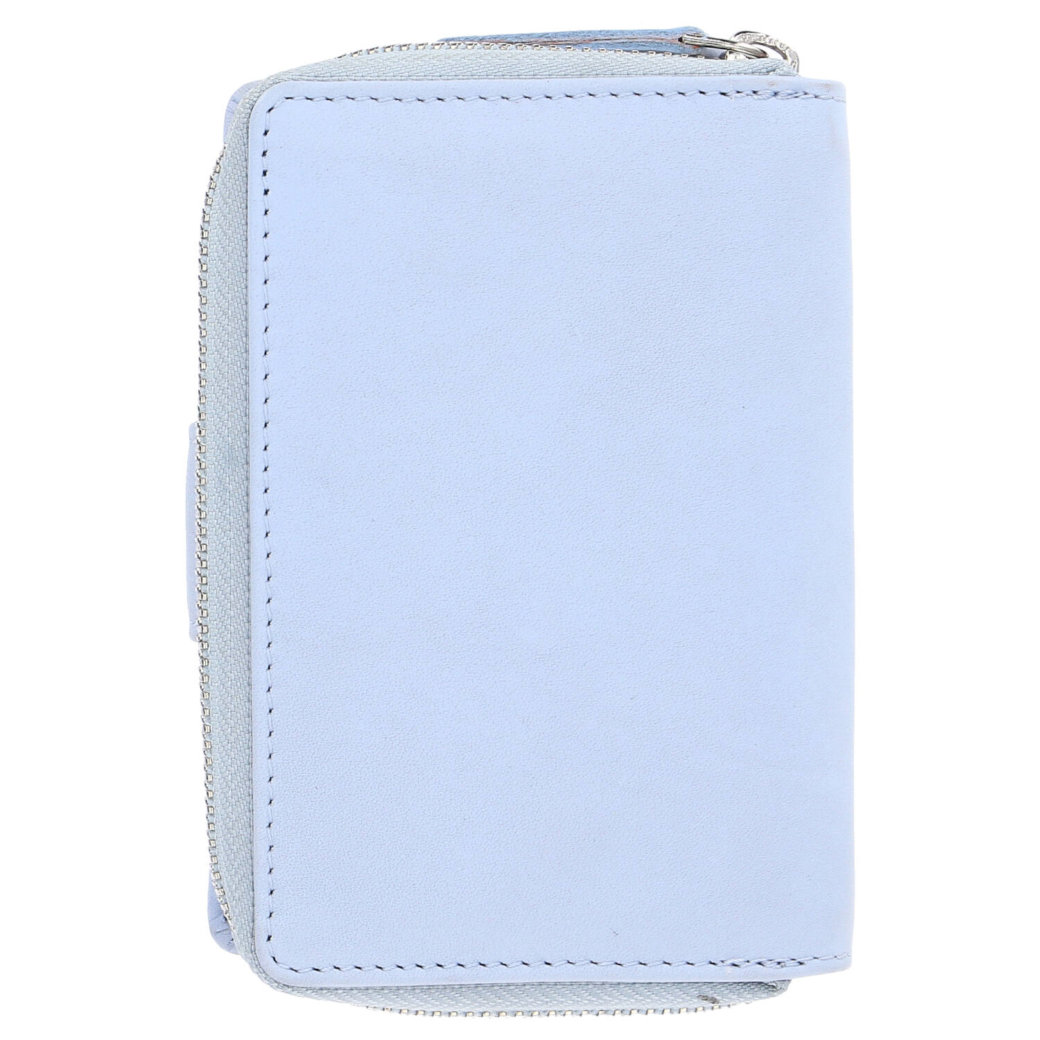 The Skandinavian Brand Damenbörse Leder - light blue Abbildung 3