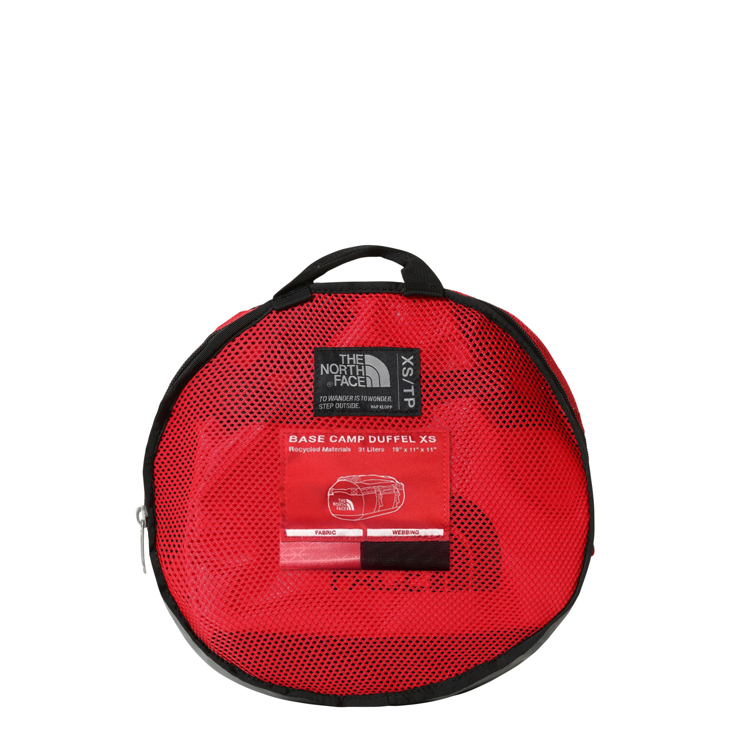 The North Face Reisetasche/Rucksack Base Camp Duffel XS Red-TNF Black-NPF Abbildung 6