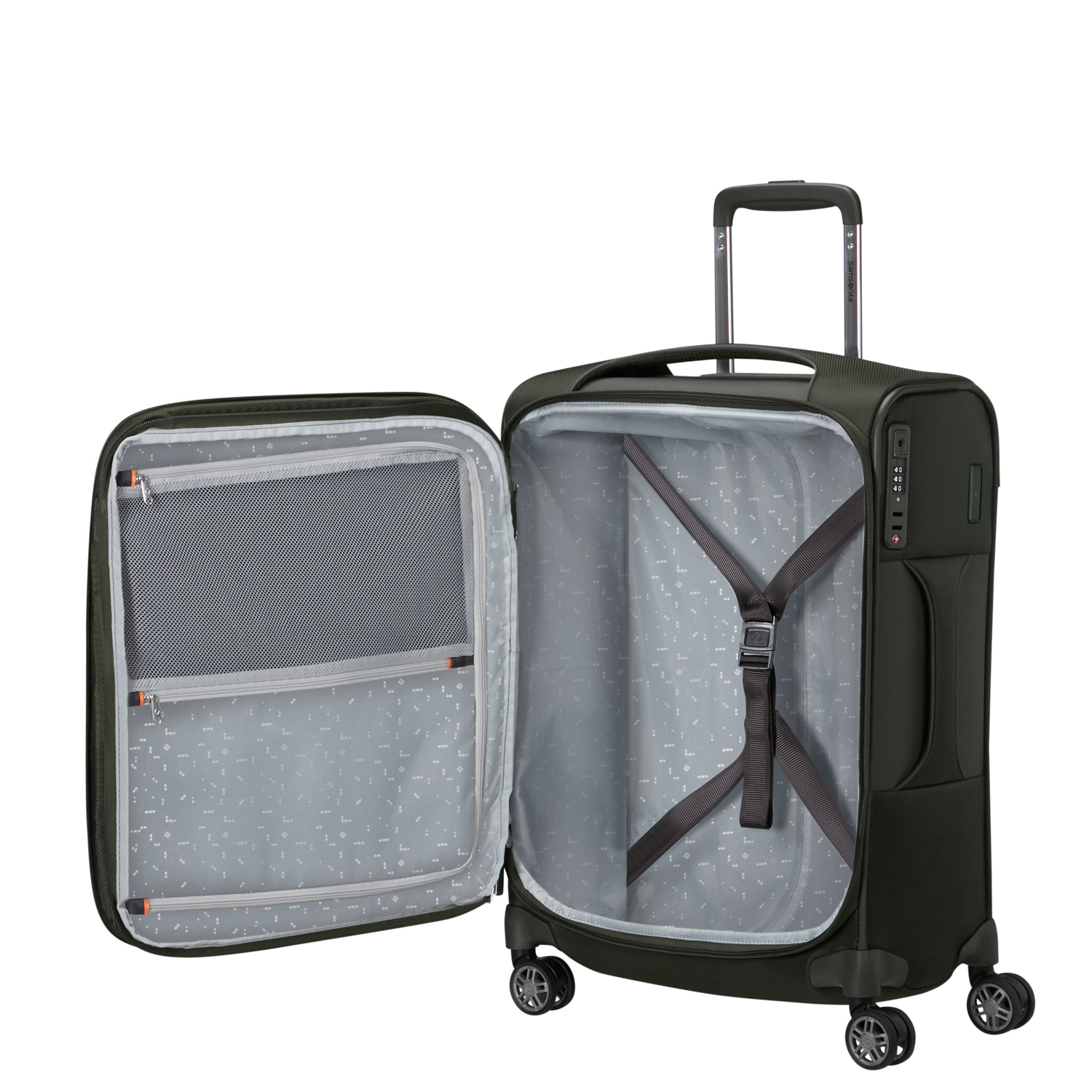 Samsonite 4-Rad Trolley 55/20 erweiterbar RE-Lite climbing ivy Abbildung 6
