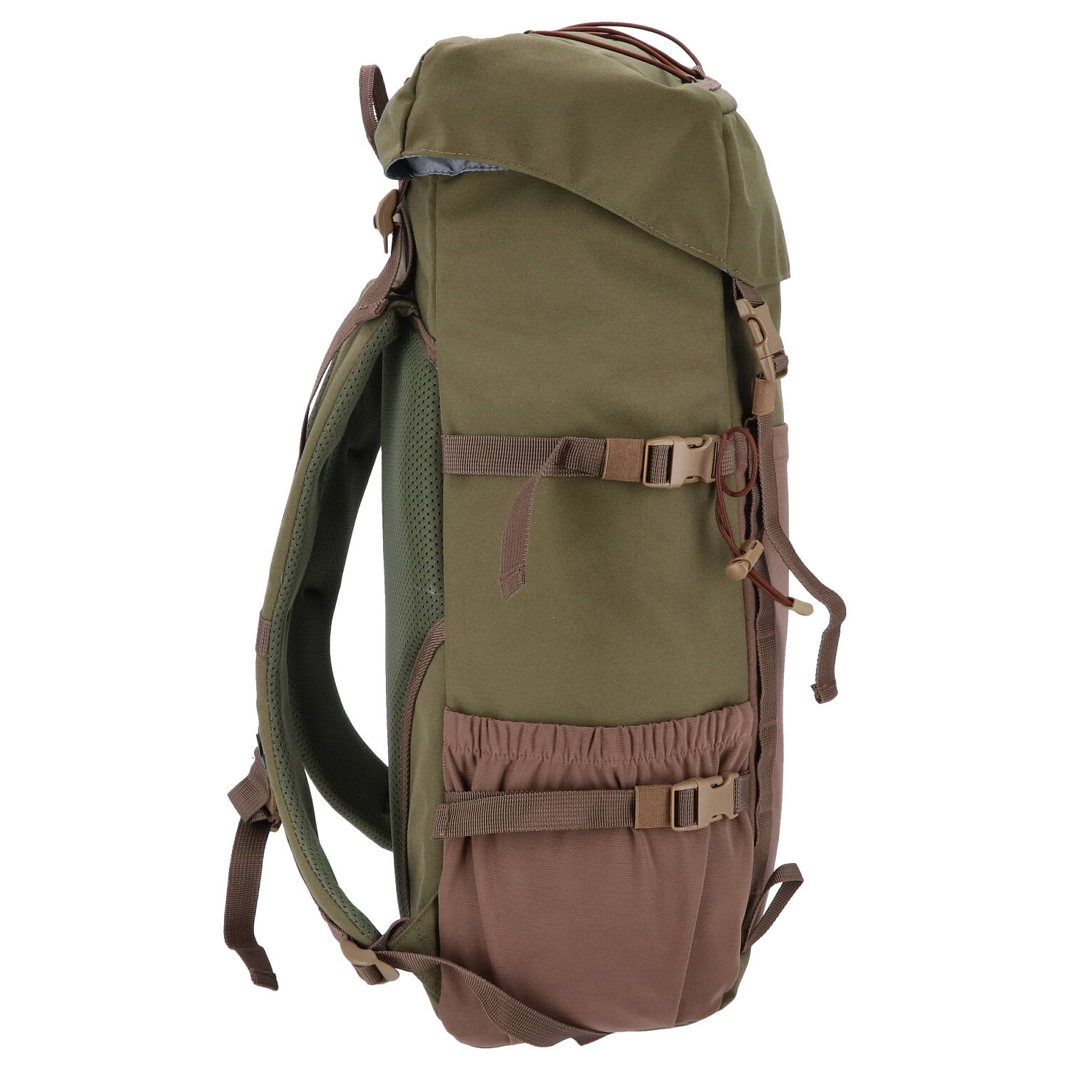 DYX Großer Freizeit- und Reiserucksack - green/coffee Abbildung 4