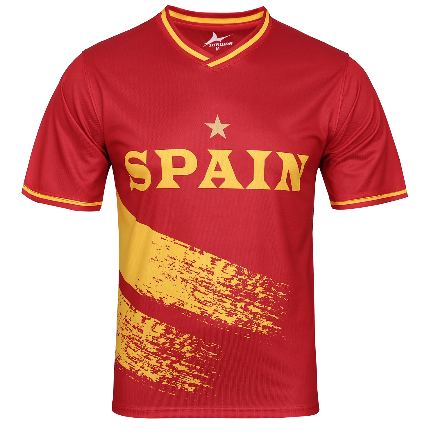 Antonio Spanien Herren Trikot Gr. L  rot