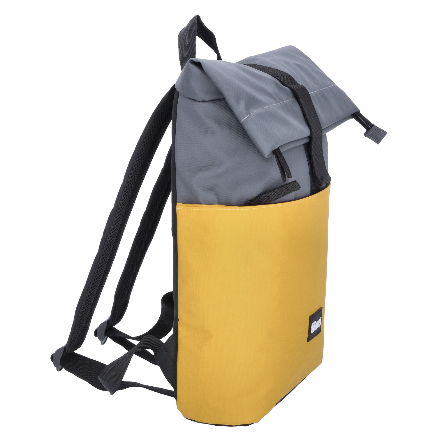 TheTrueC Stylischer Tagesrucksack für Alltag Alma yellow-grey Abbildung 3