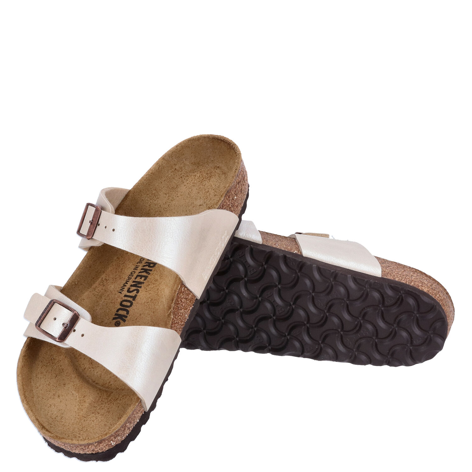 Birkenstock Sandalen Größe 38 Sydney BS Gracefule Pearl White   Abbildung 1