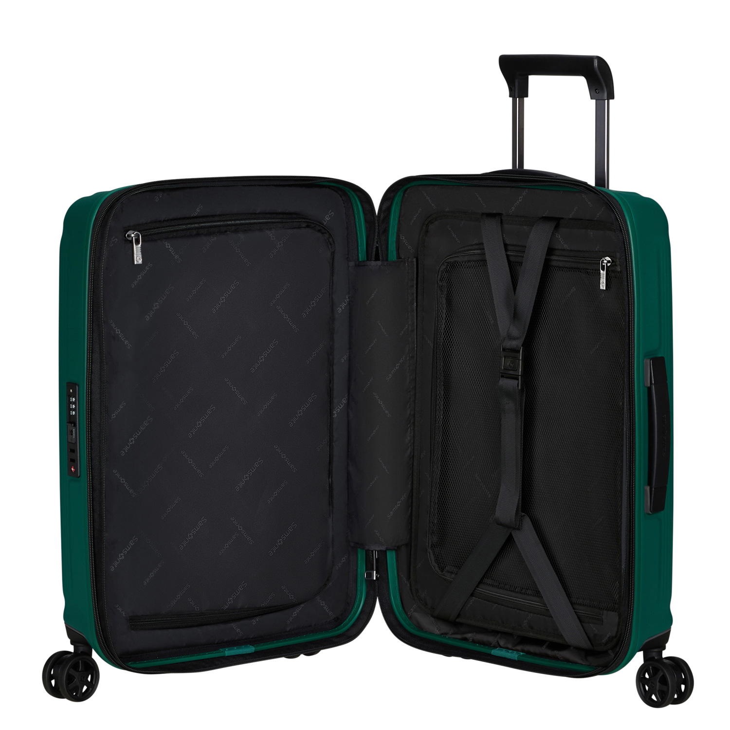 Samsonite 4-Rad Trolley 55cm erw. Nuon pine green Abbildung 6