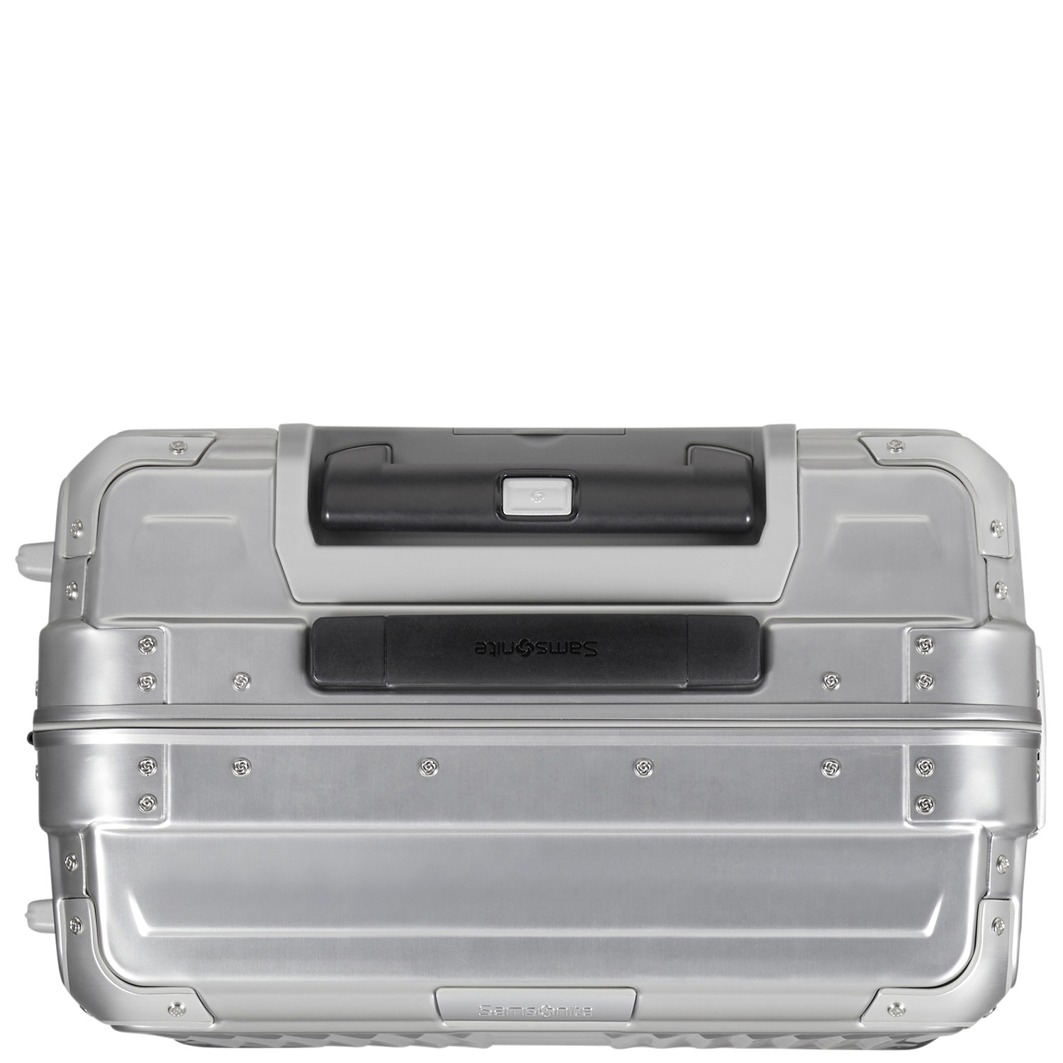 Samsonite Trolley mit 4 Rollen 55cm Lite-Box Aluminium silber Abbildung 5