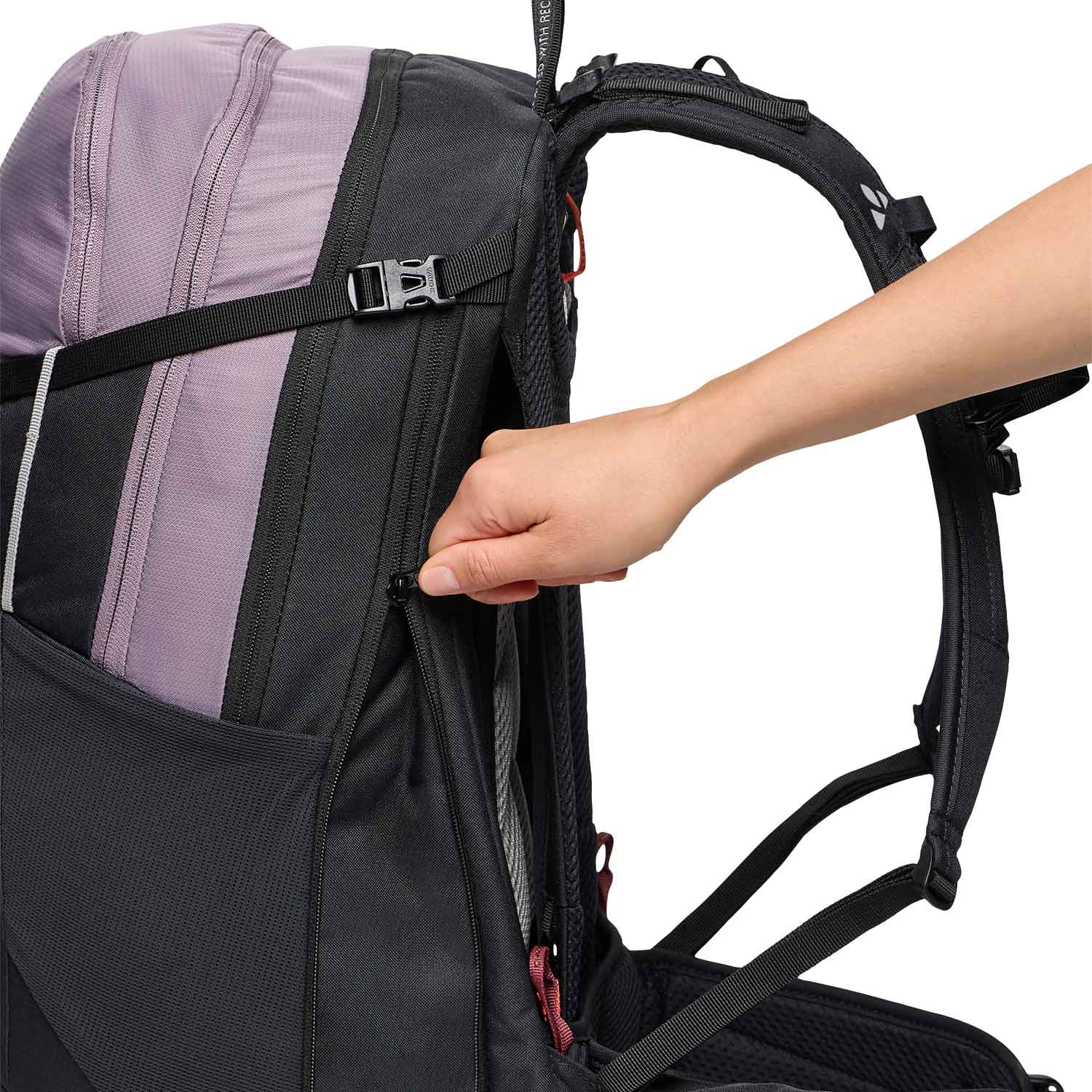 Vaude Wanderrucksack Wizard 24+4 Purple ash Abbildung 9