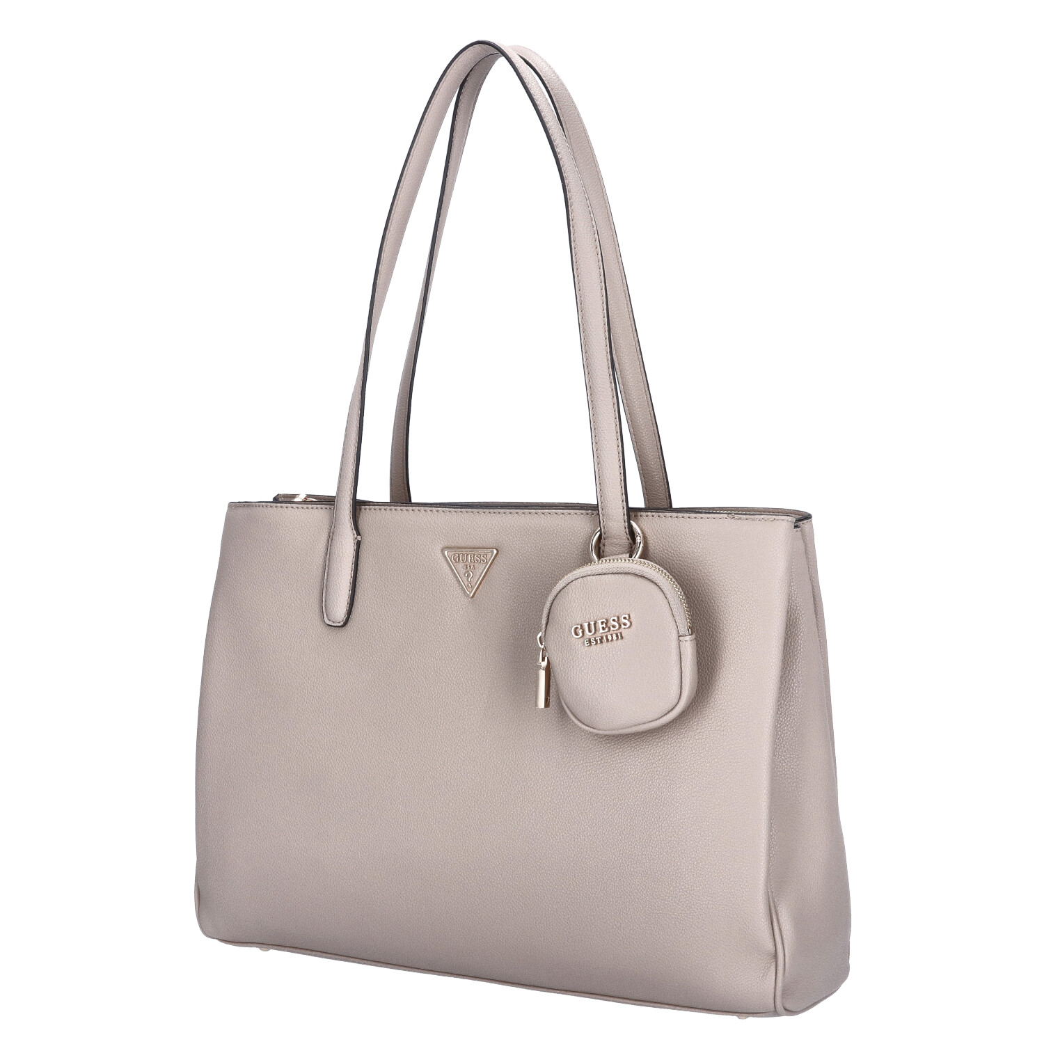 GUESS Damen Shopper Power Play Taupe Abbildung 1