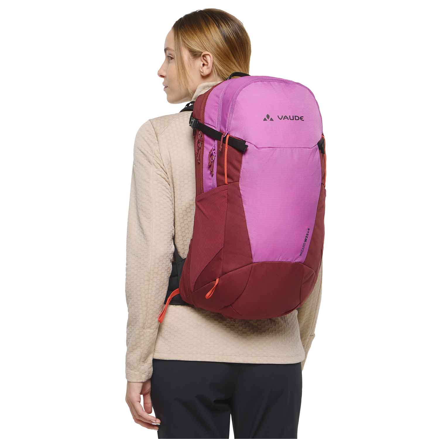 Vaude Wanderrucksack WoWizard 22+4 magenta Abbildung 4